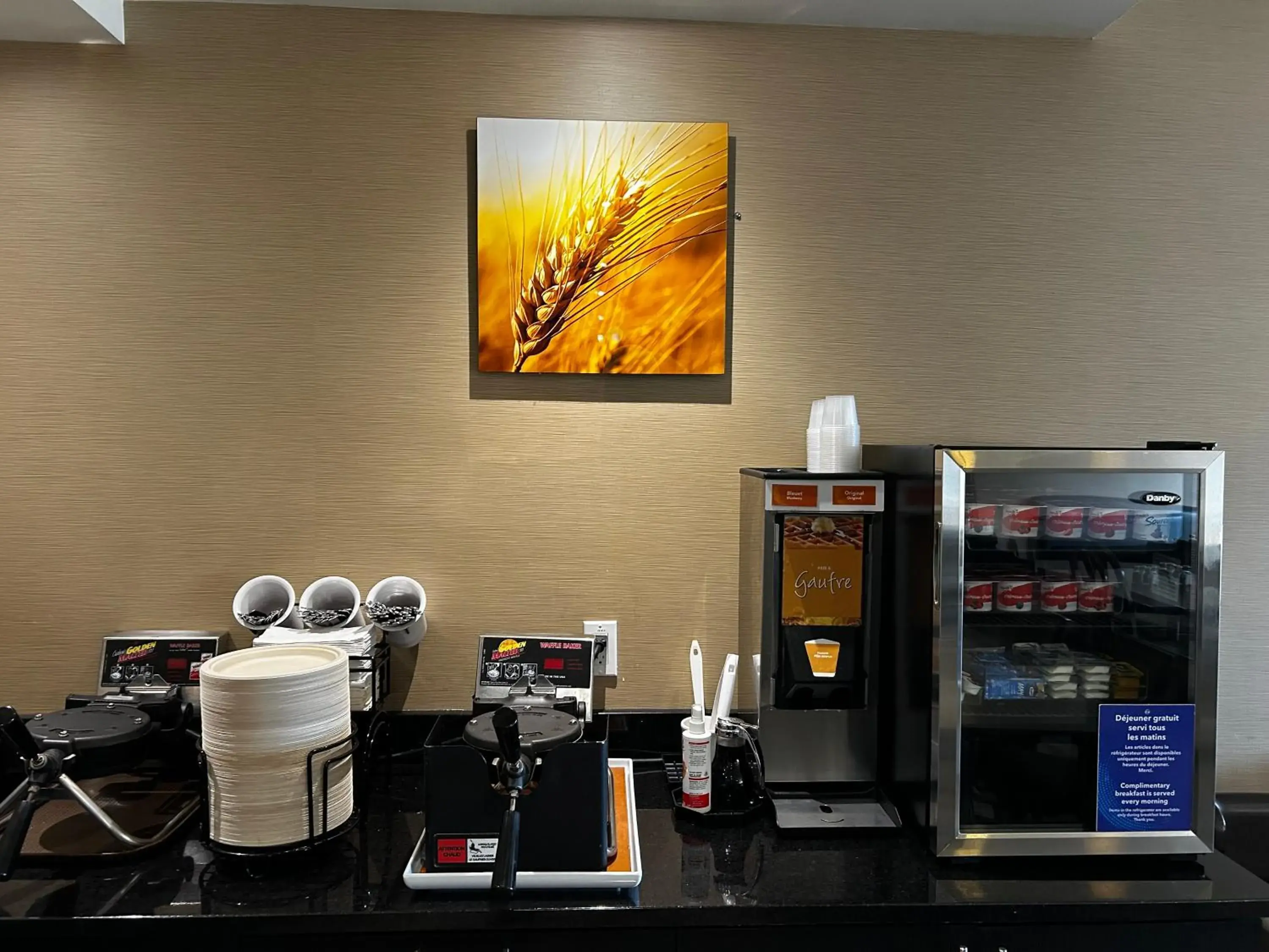 Breakfast in Comfort Inn Breakfast in Comfort Inn