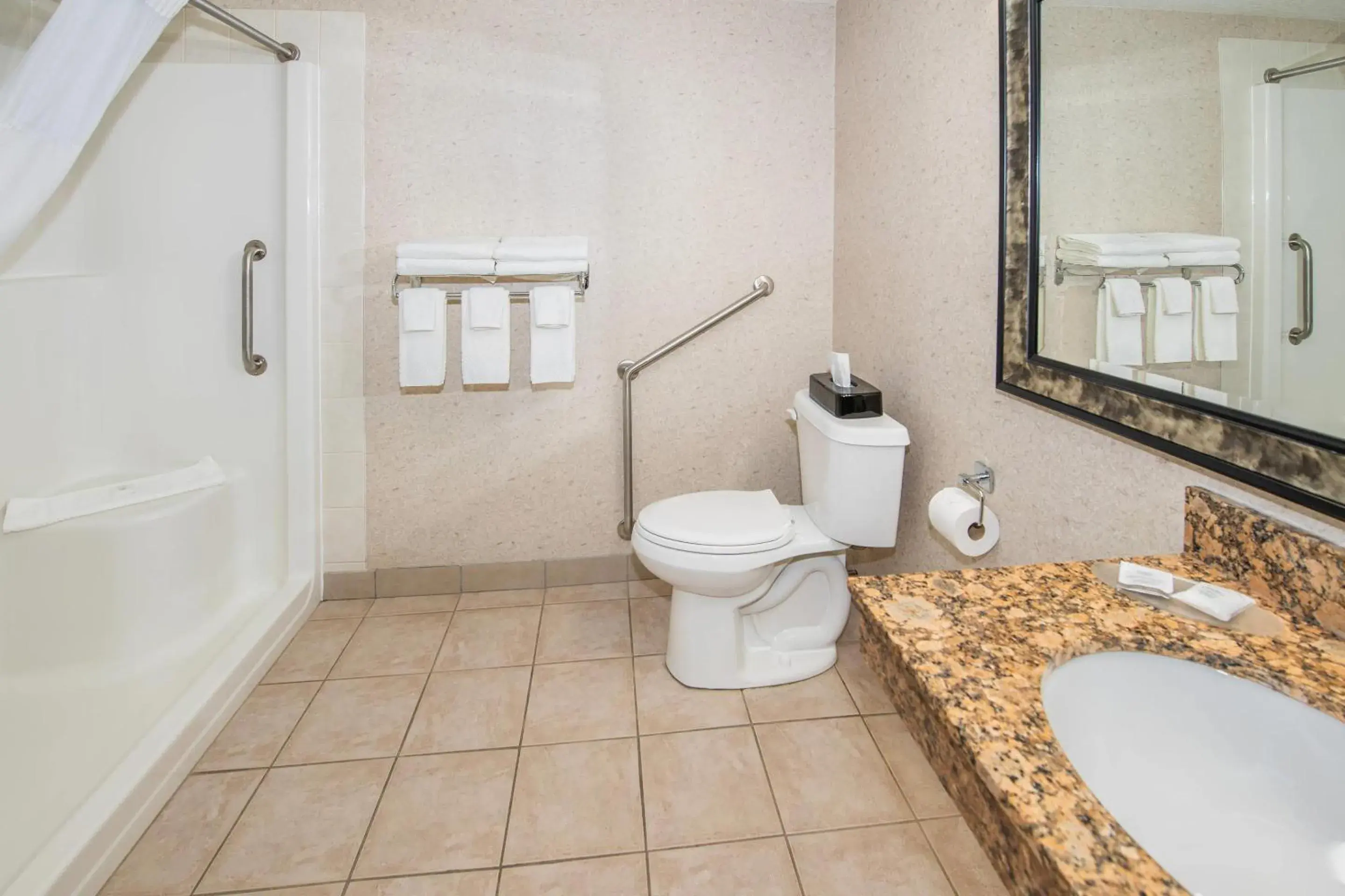 Bedroom in Quality Inn & Suites Bedroom in Quality Inn & Suites