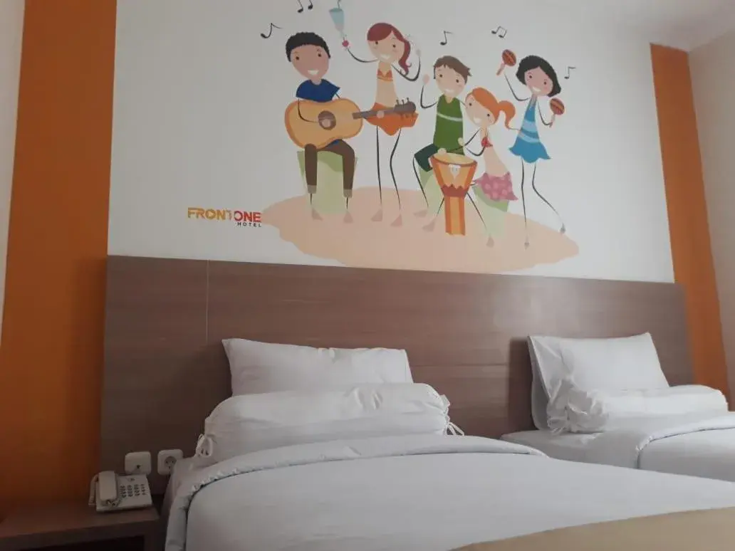 Bed in Front One Hotel Tulungagung Bed in Front One Hotel Tulungagung