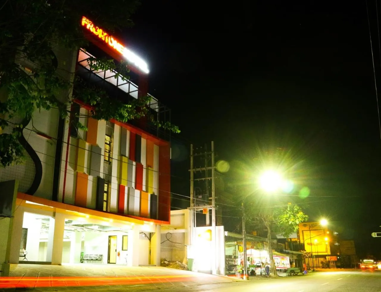 Property building in Front One Hotel Tulungagung