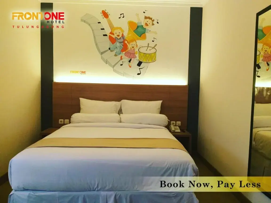 Bed in Front One Hotel Tulungagung Bed in Front One Hotel Tulungagung