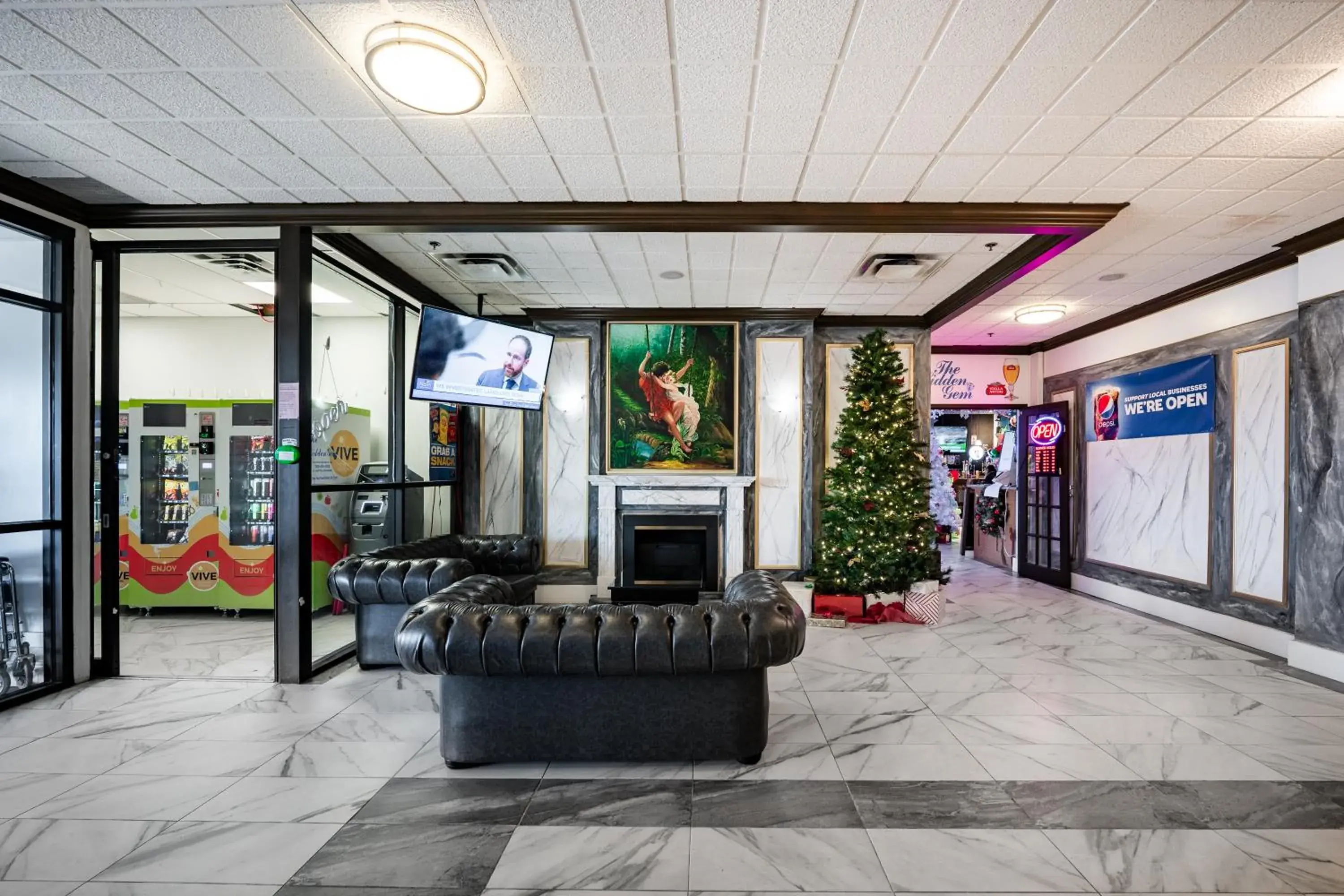 Lobby or reception in HFX Airport Hotel Lobby or reception in HFX Airport Hotel