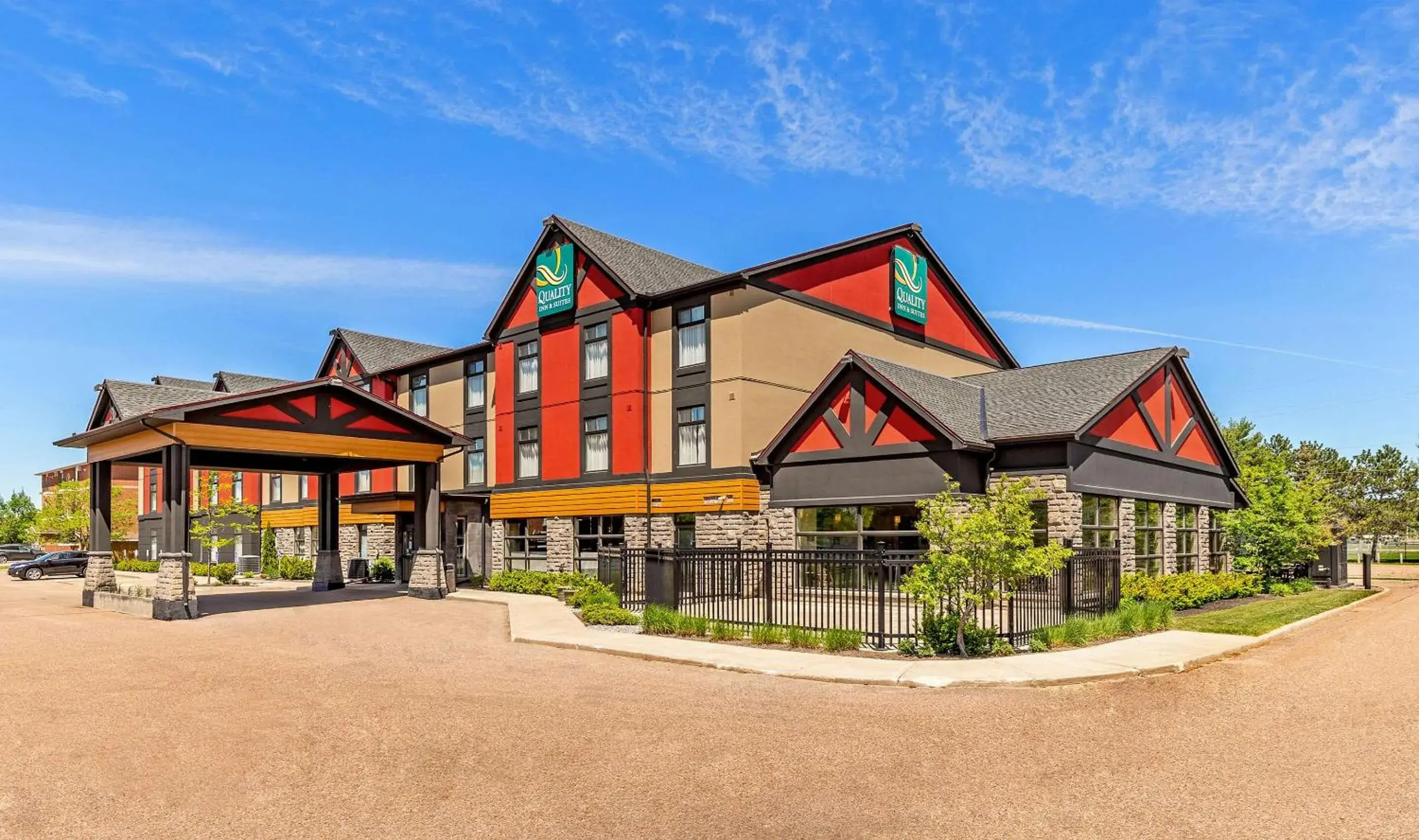 Property building in Quality Inn & Suites Property building in Quality Inn & Suites