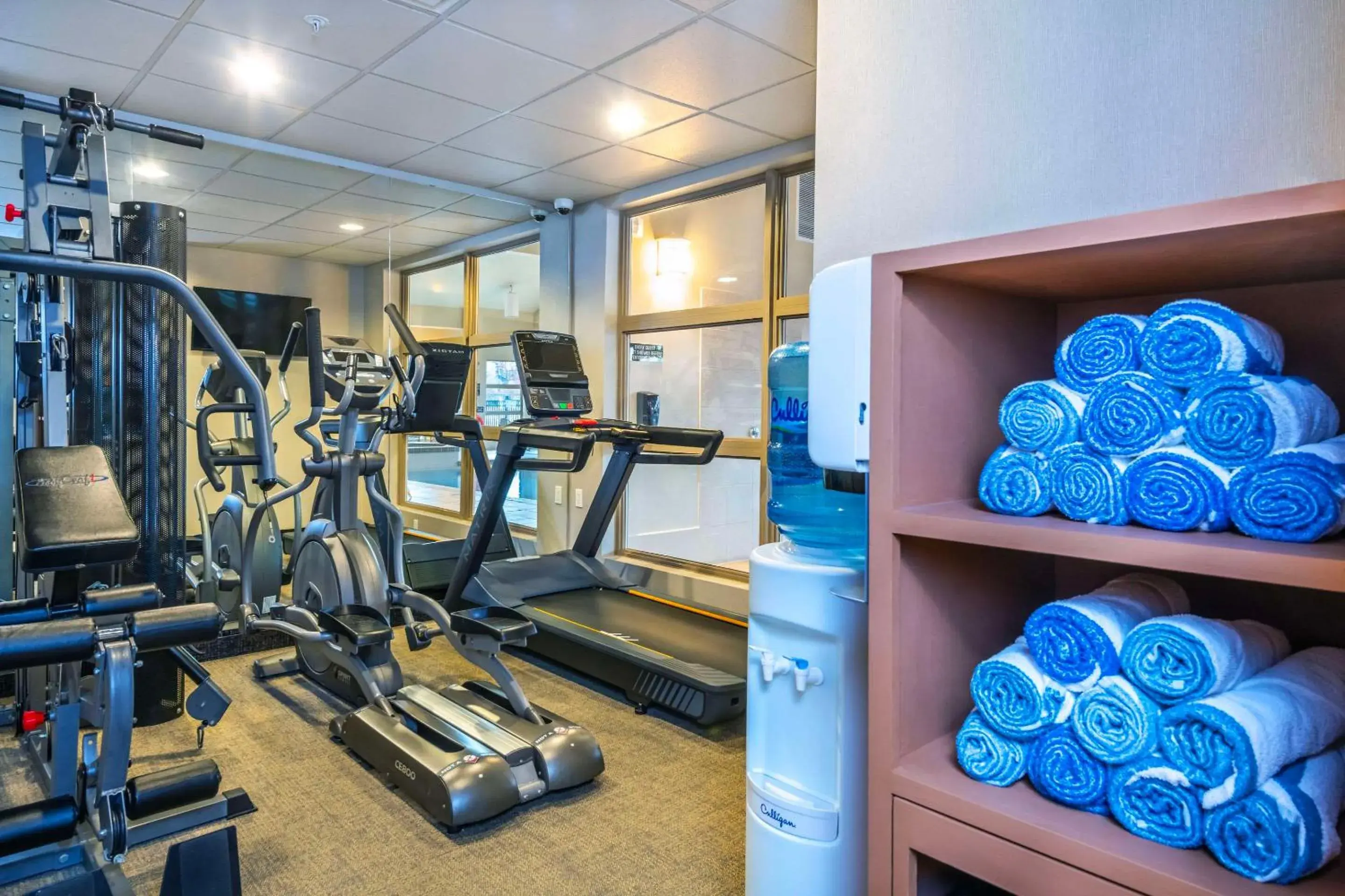 Fitness centre/facilities in Quality Inn & Suites Fitness centre/facilities in Quality Inn & Suites