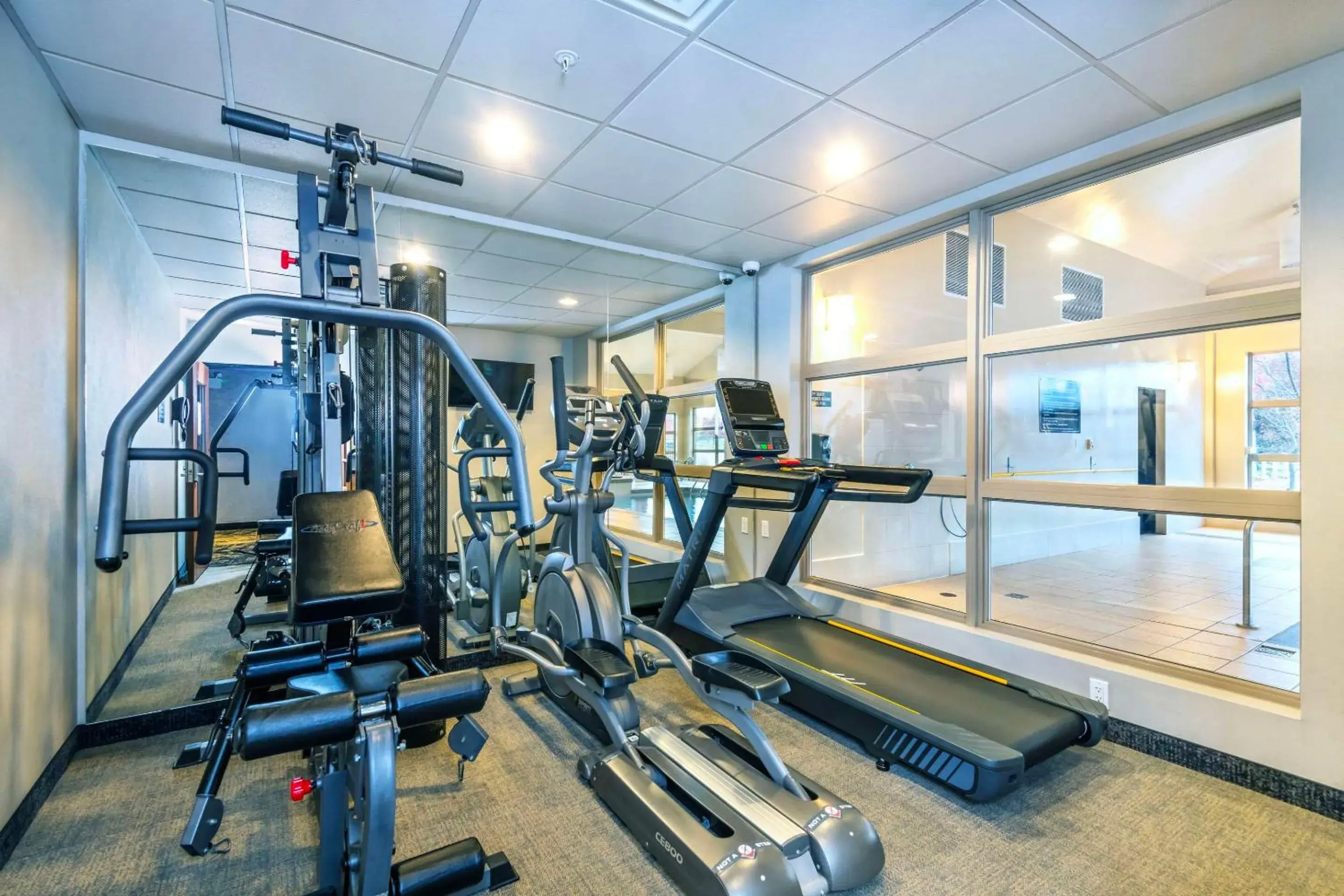 Fitness centre/facilities in Quality Inn & Suites Fitness centre/facilities in Quality Inn & Suites