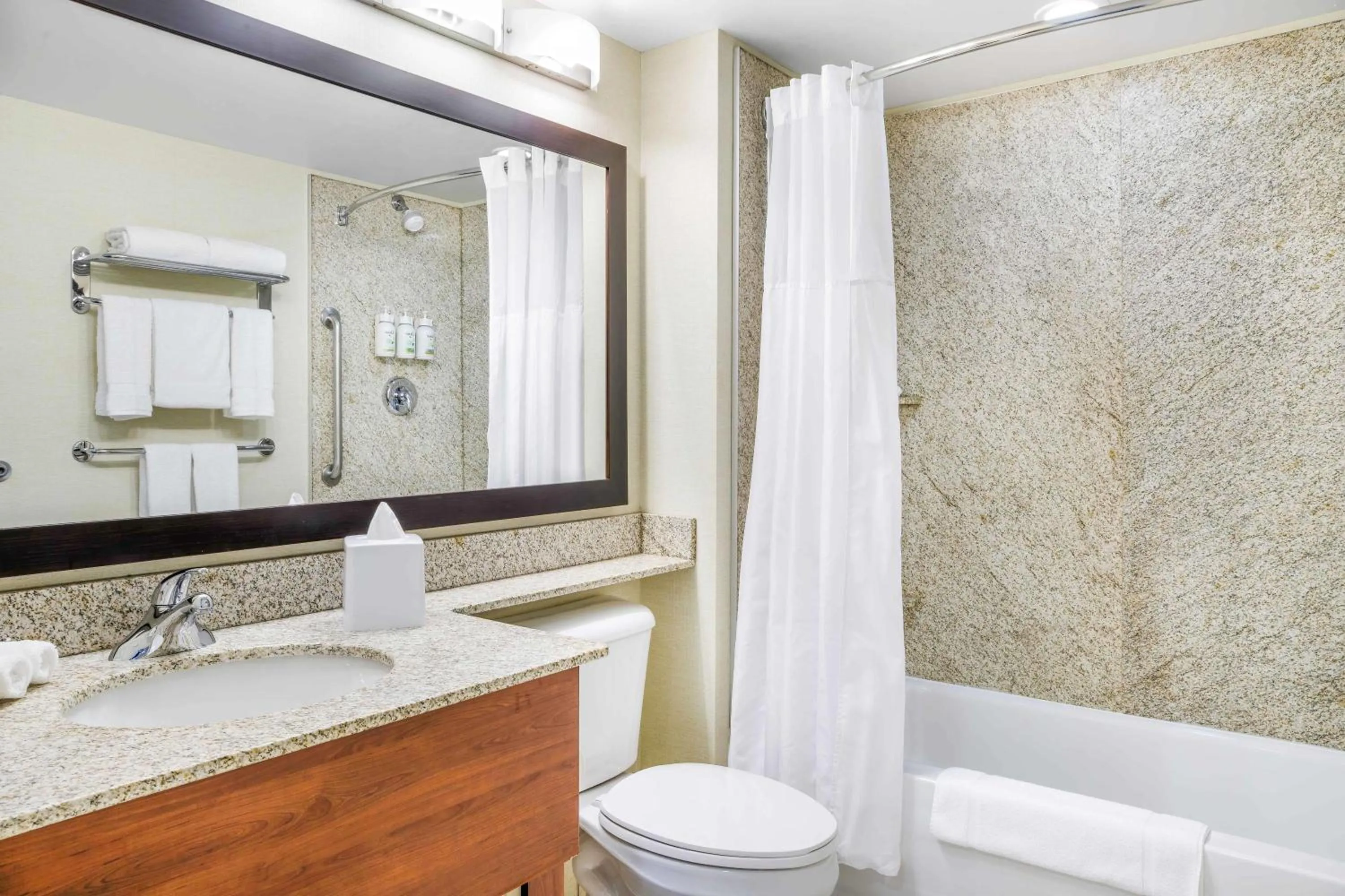 Bathroom in Days Inn & Suites by Wyndham Sherwood Park Edmonton