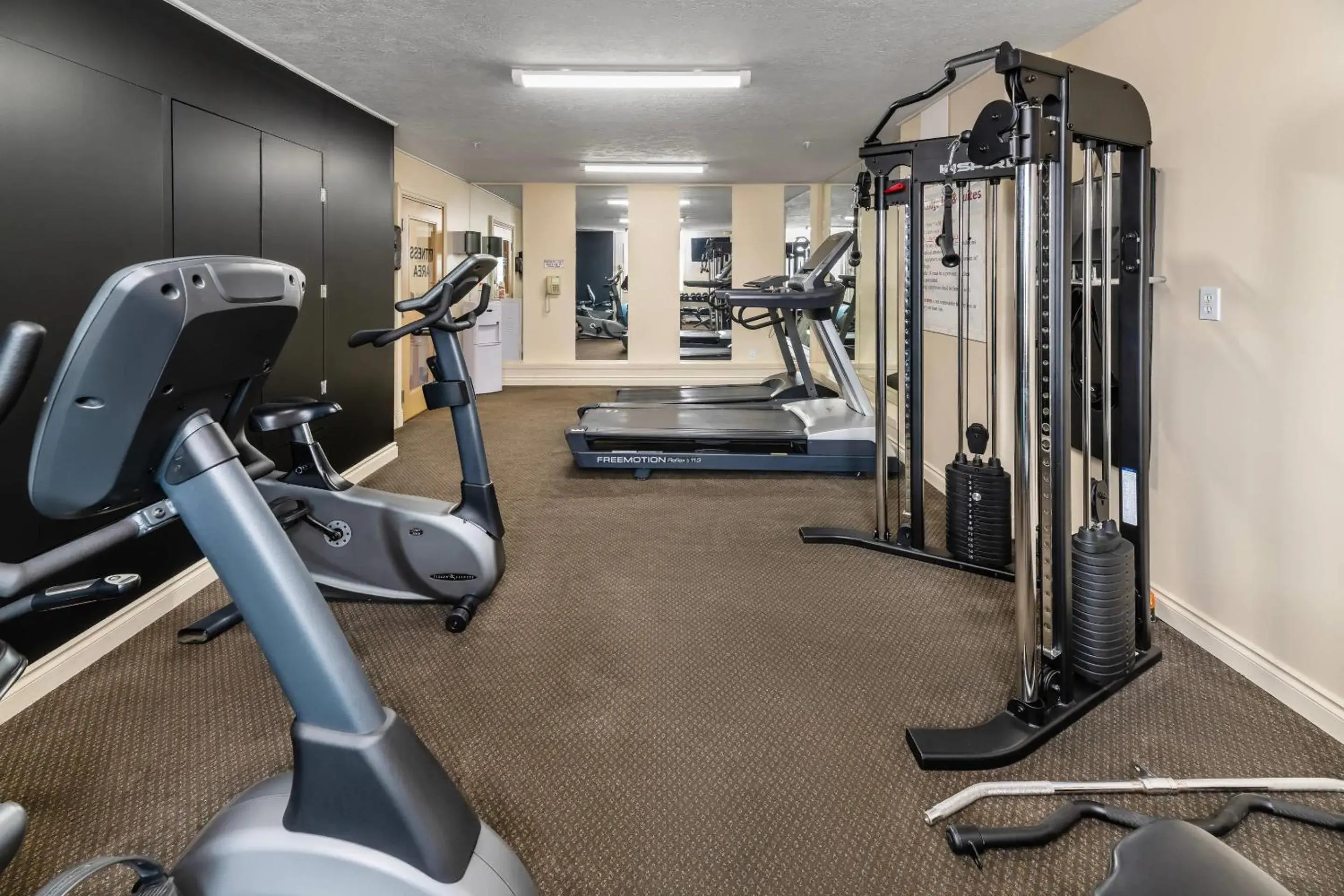 Fitness centre/facilities in Econo Lodge Inn & Suites High Level Fitness centre/facilities in Econo Lodge Inn & Suites High Level