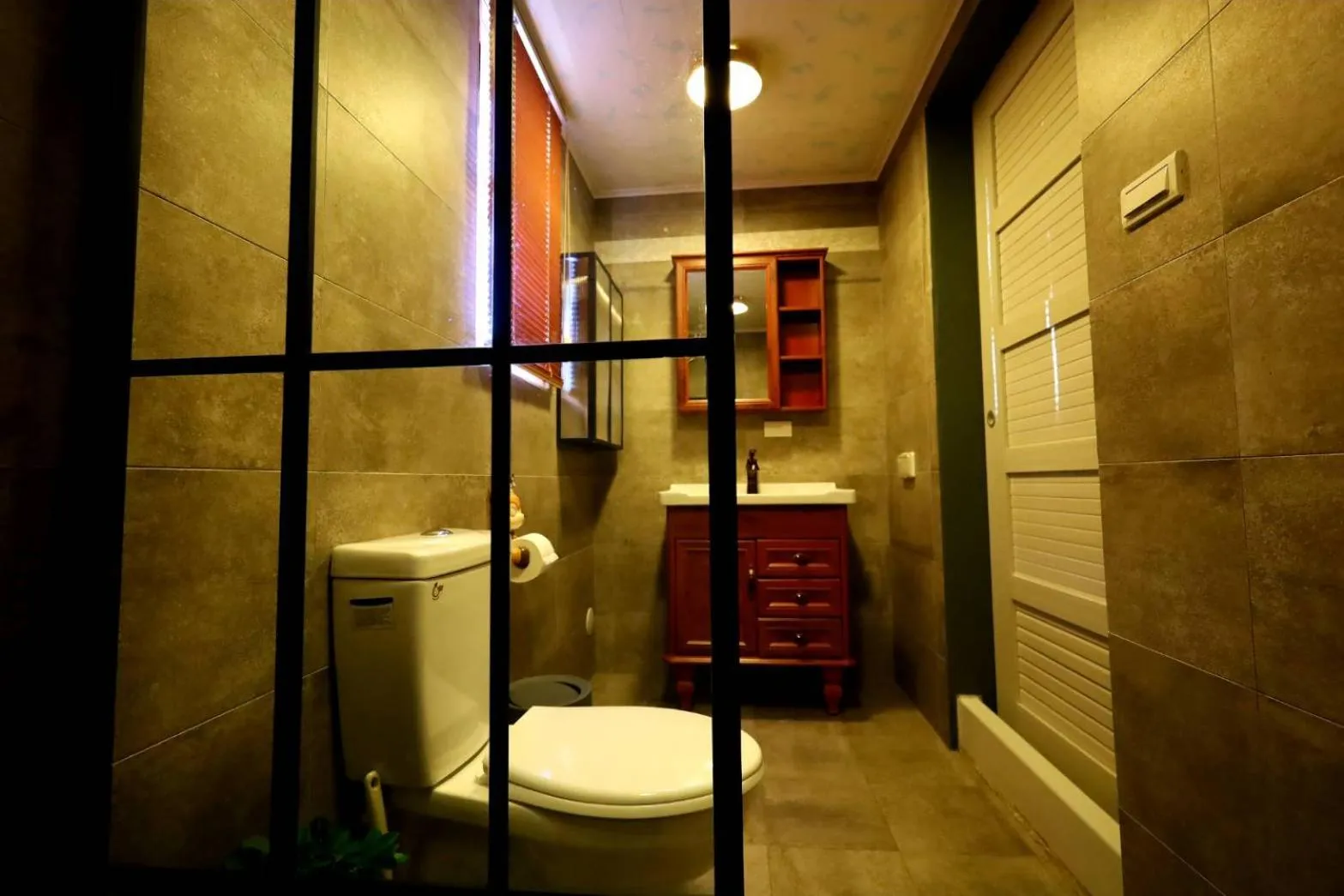 Shower in PENGHU Lucai B&B 旅采民宿