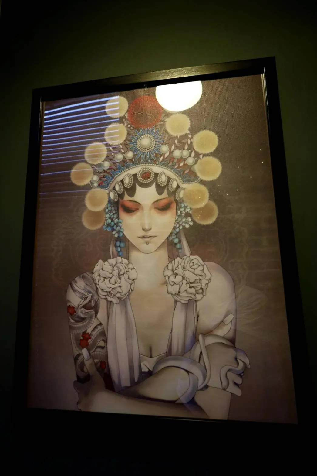 Decorative detail in PENGHU Lucai B&B 旅采民宿