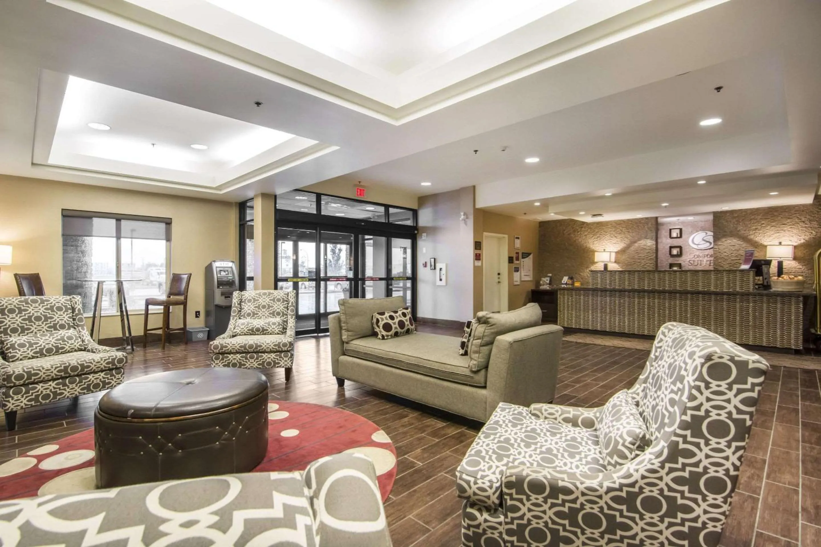 Lobby or reception in Comfort Suites