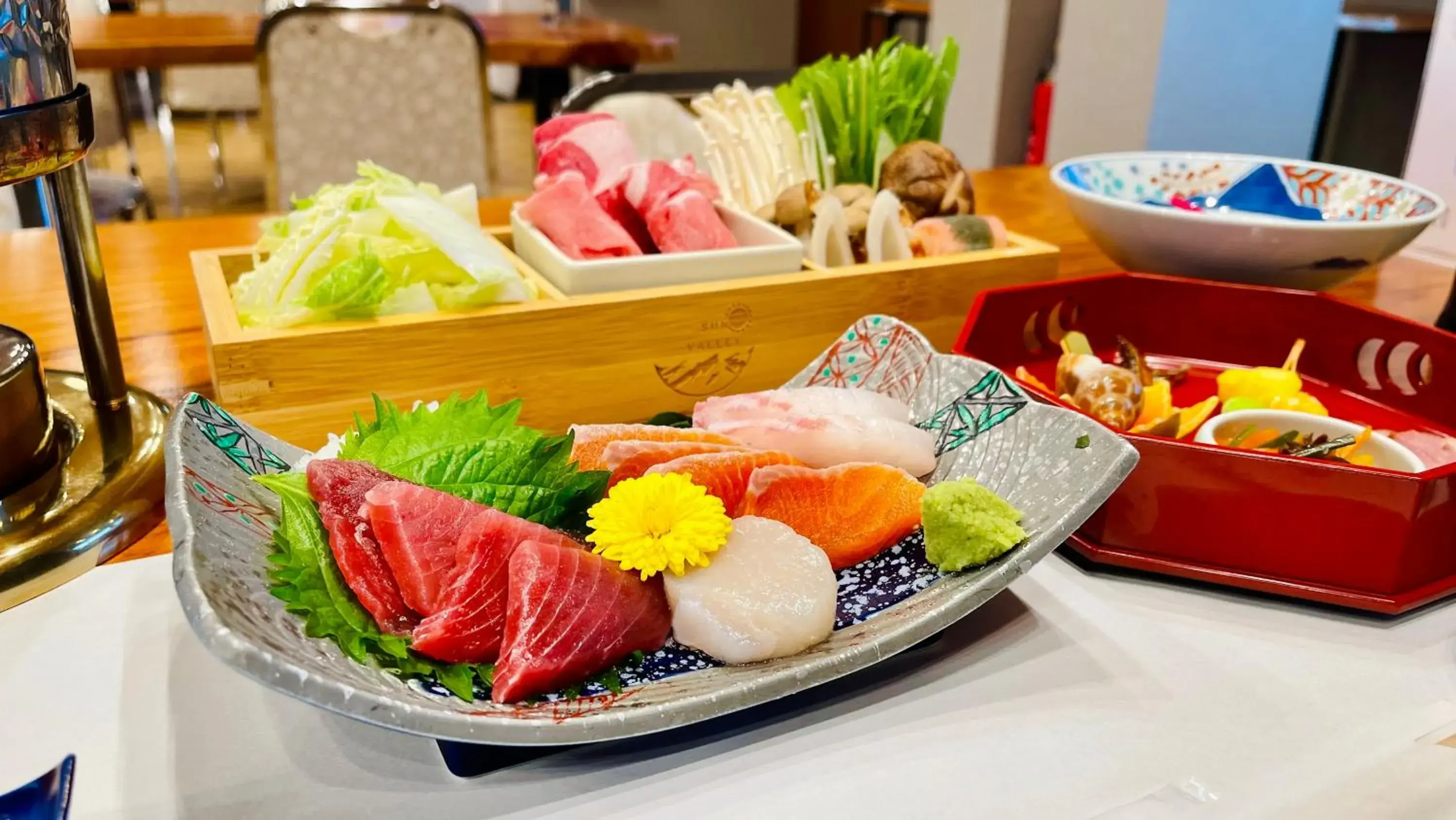 Food and drinks in Kurobe Sunvalley Hotel Food and drinks in Kurobe Sunvalley Hotel