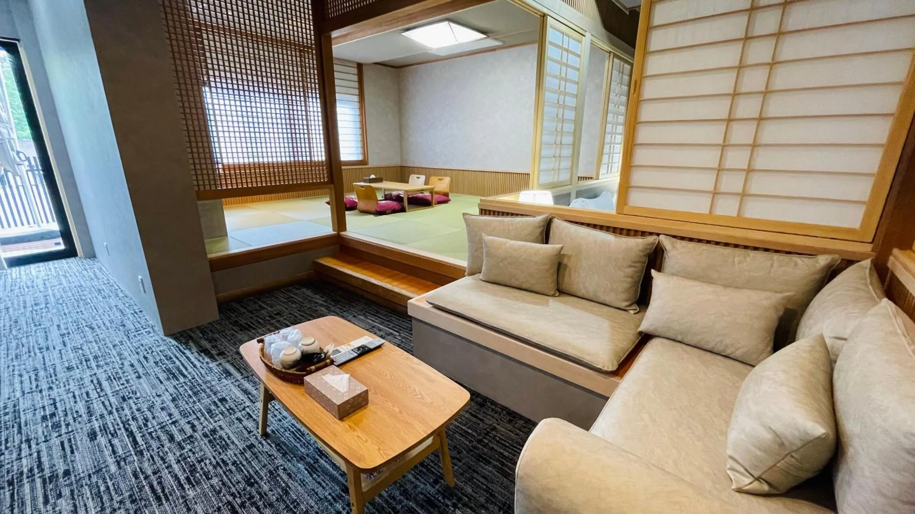 Living room in Kurobe Sunvalley Hotel