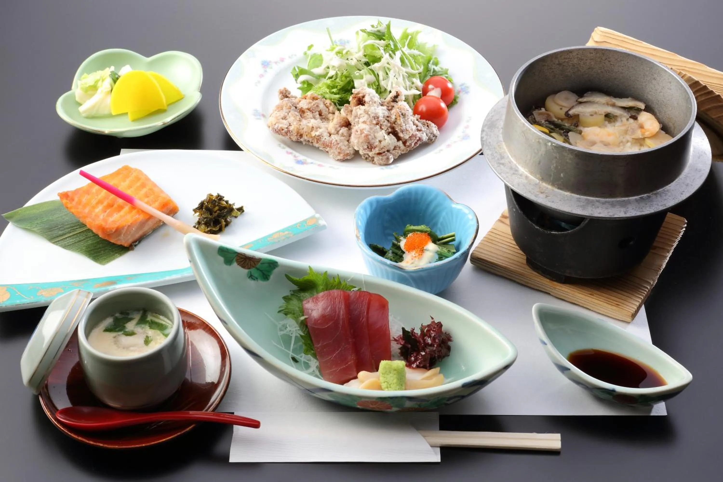 Dinner in Kurobe Sunvalley Hotel