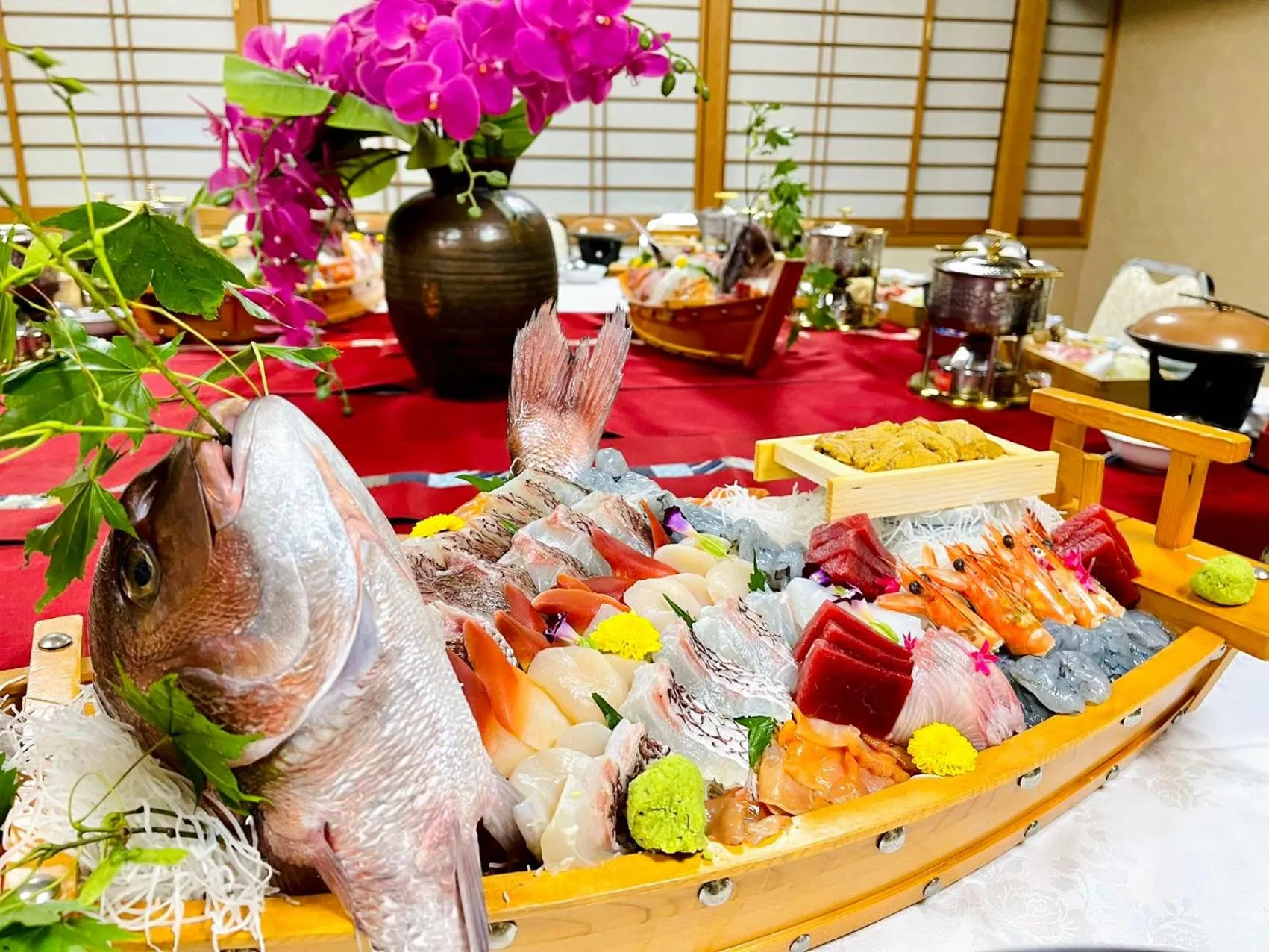 Food in Kurobe Sunvalley Hotel