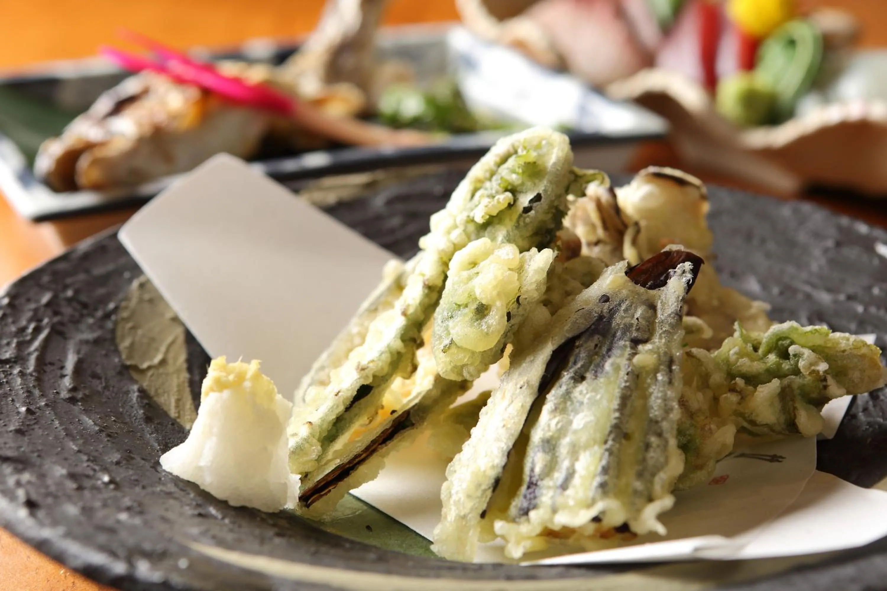 Food close-up in Kurobe Sunvalley Hotel