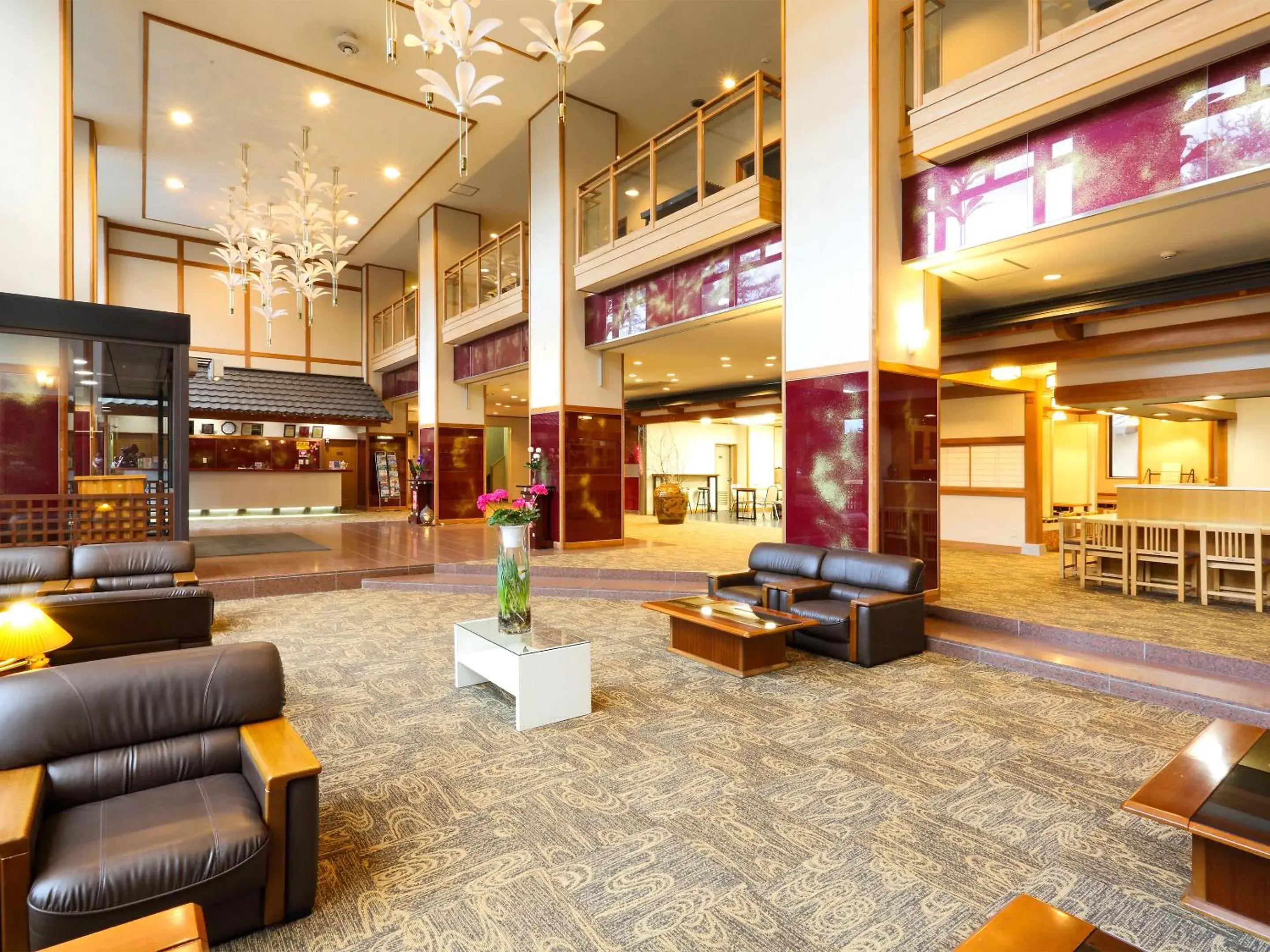 Lobby or reception in Kurobe Sunvalley Hotel Lobby or reception in Kurobe Sunvalley Hotel