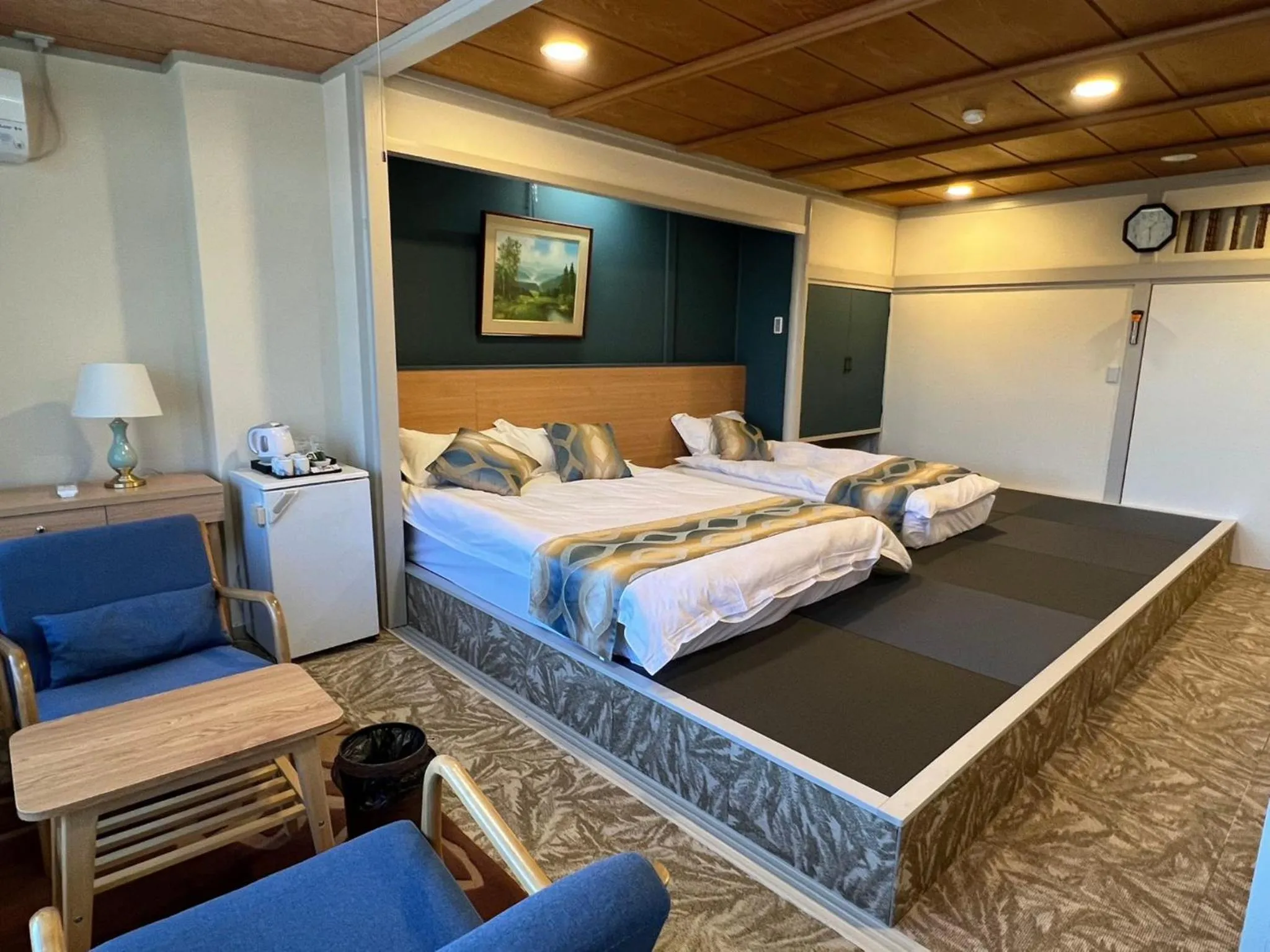 Photo of the whole room, Bed in Kurobe Sunvalley Hotel