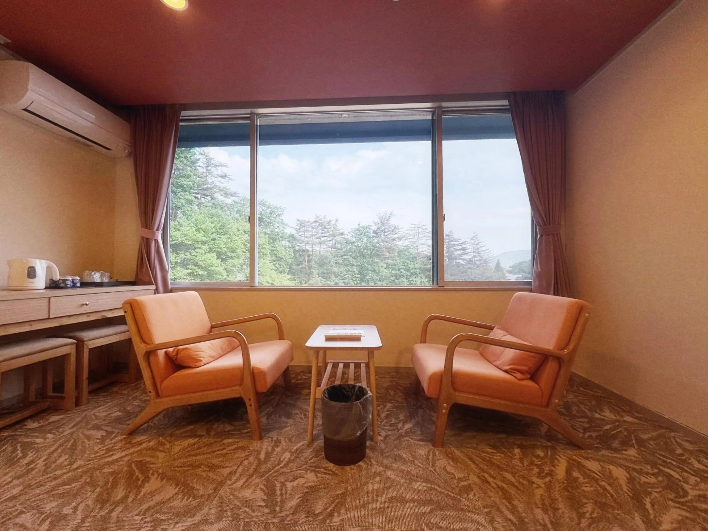 Mountain view in Kurobe Sunvalley Hotel