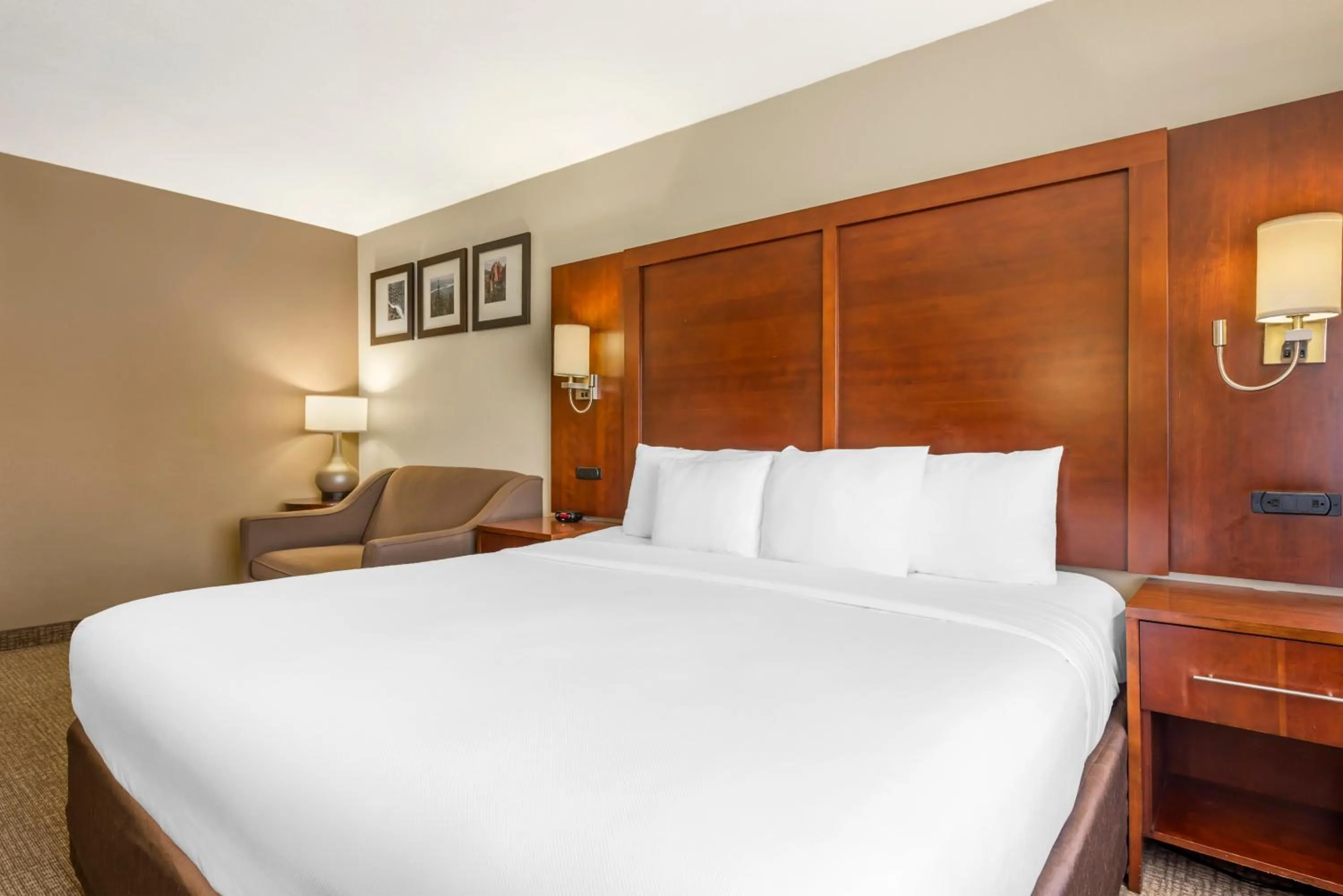 Bed in Comfort Inn North - Air Force Academy Area