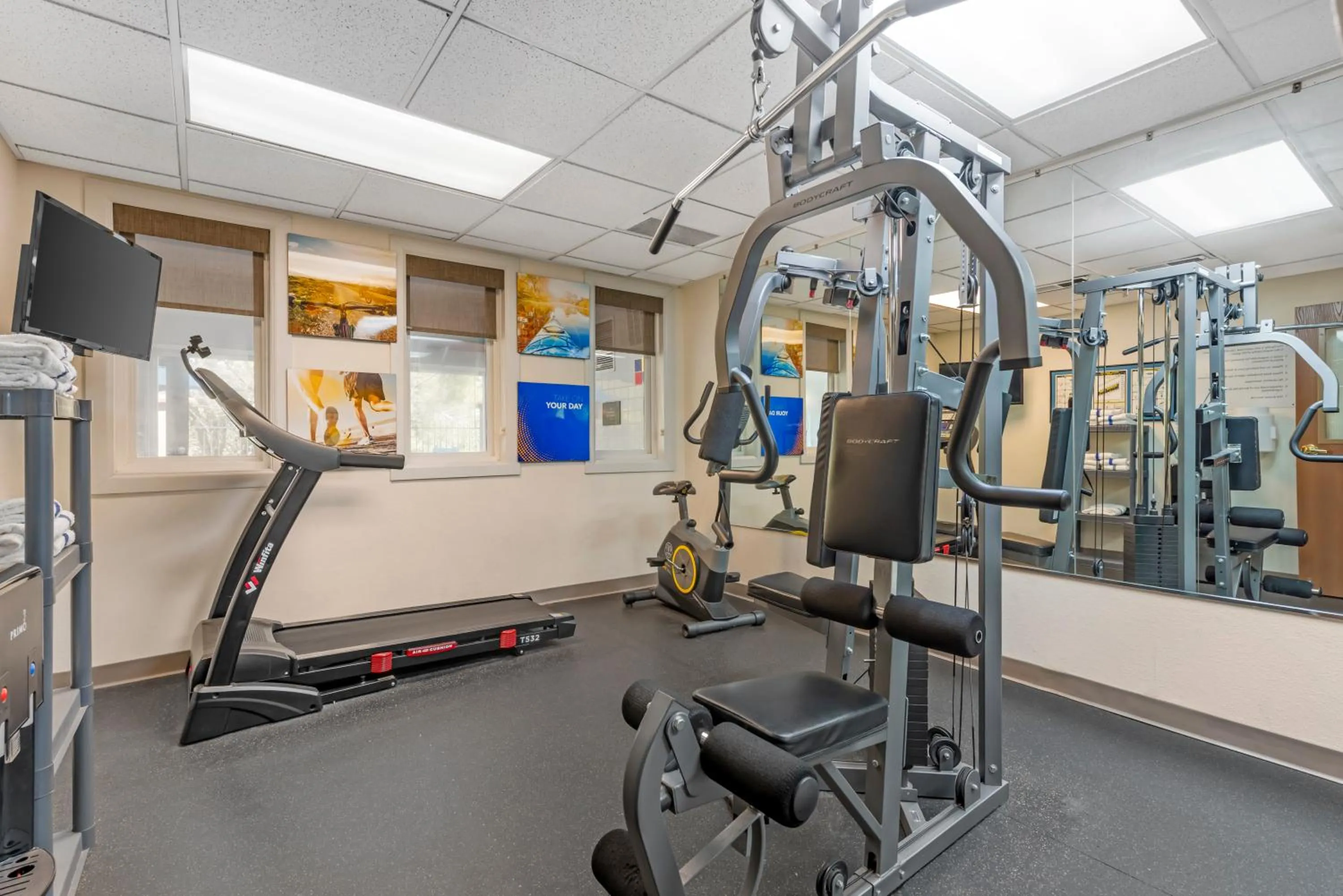 Fitness centre/facilities in Comfort Inn North - Air Force Academy Area