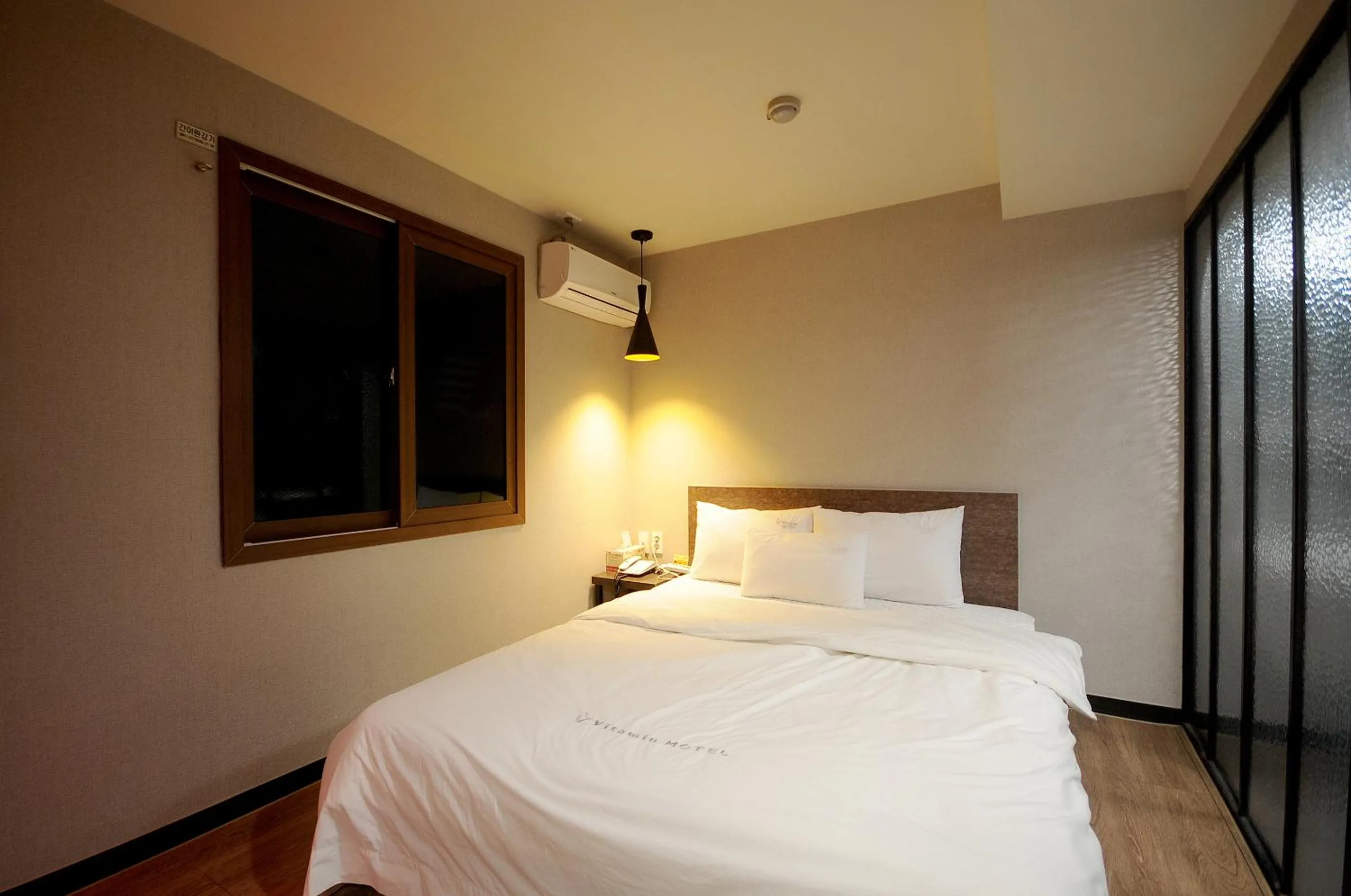 Bed in Vitamin Hotel