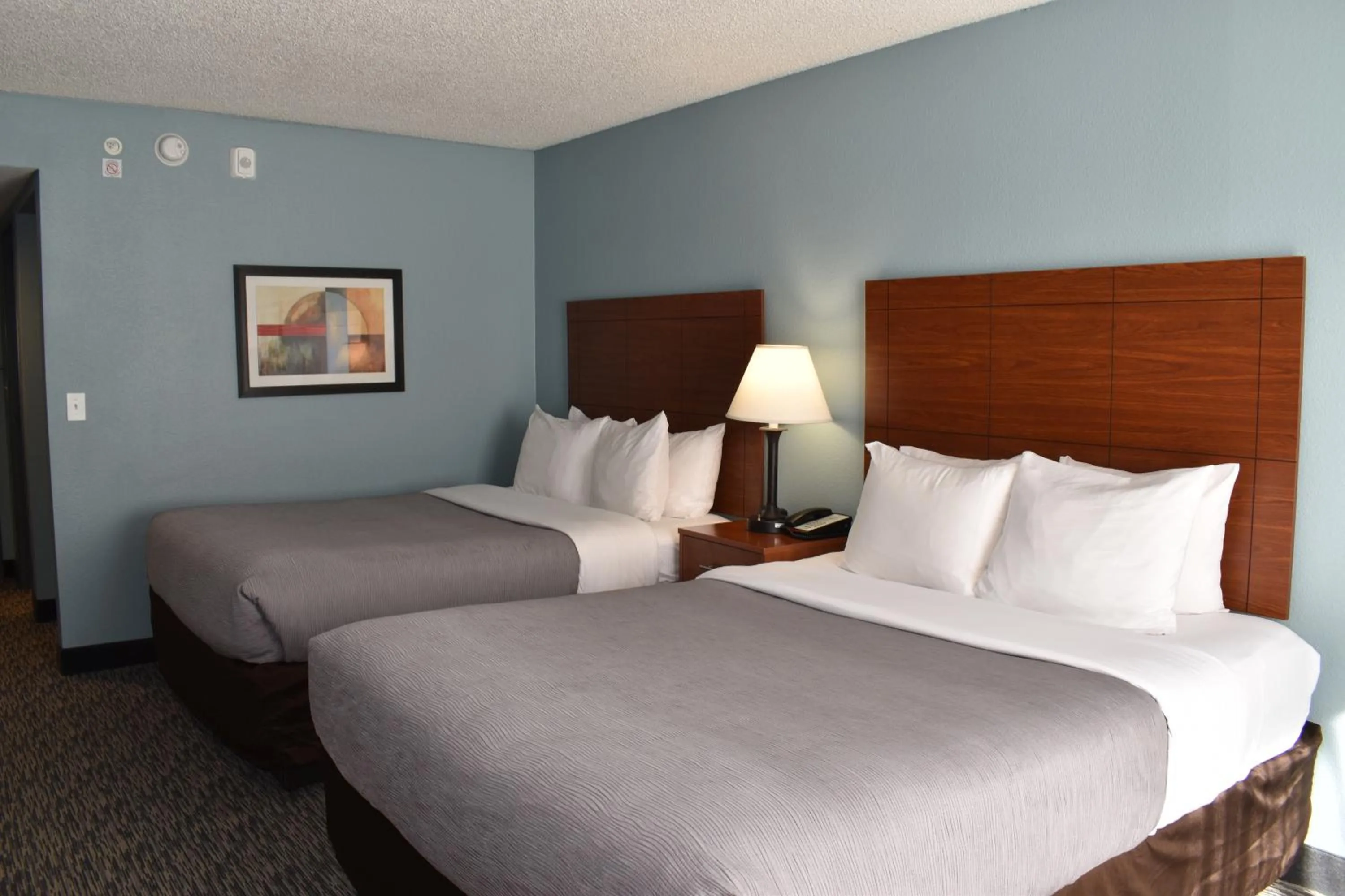 Bed in Quality Inn & Suites Garden Of The Gods