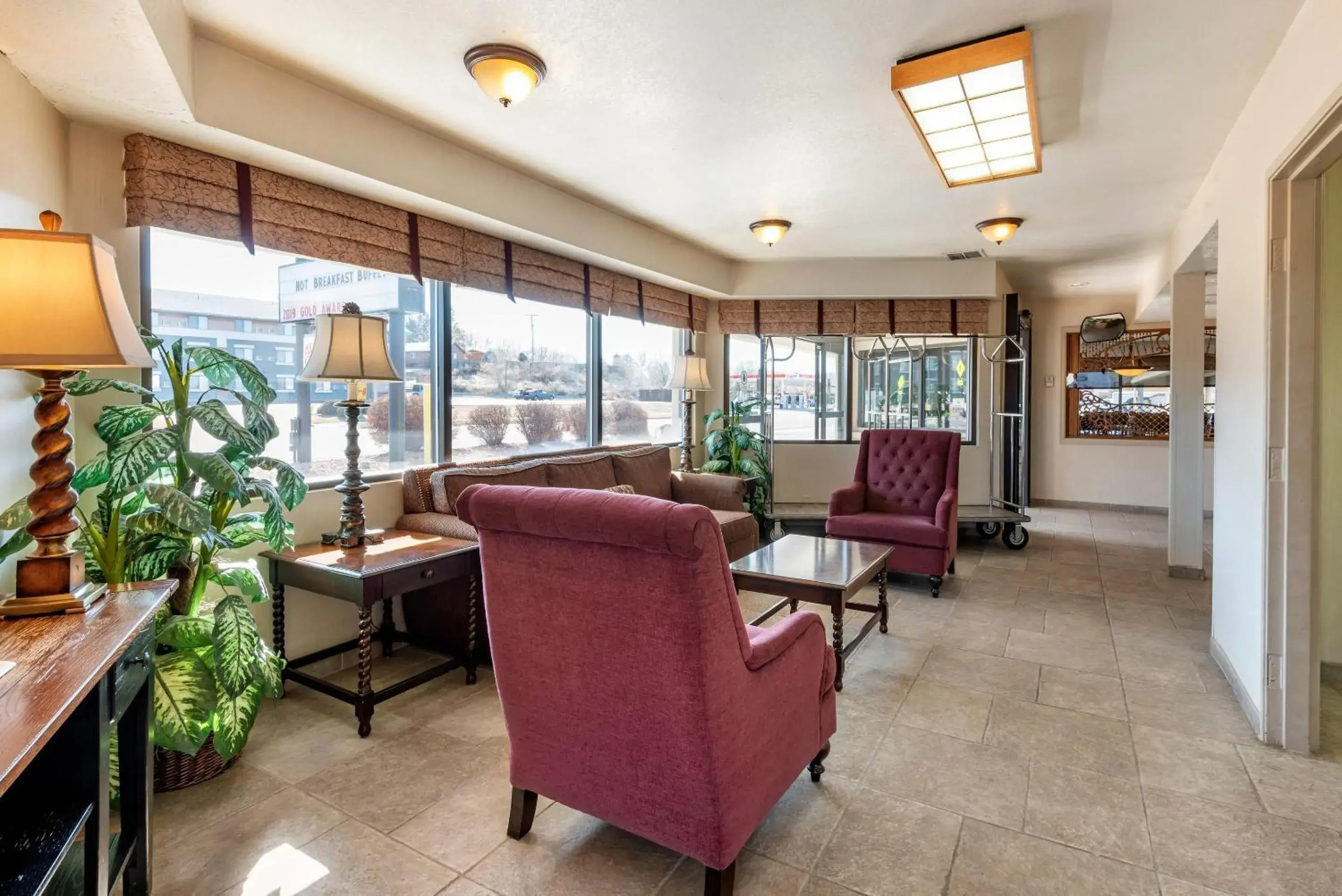 Lobby or reception in Quality Inn Grand Junction near University Lobby or reception in Quality Inn Grand Junction near University