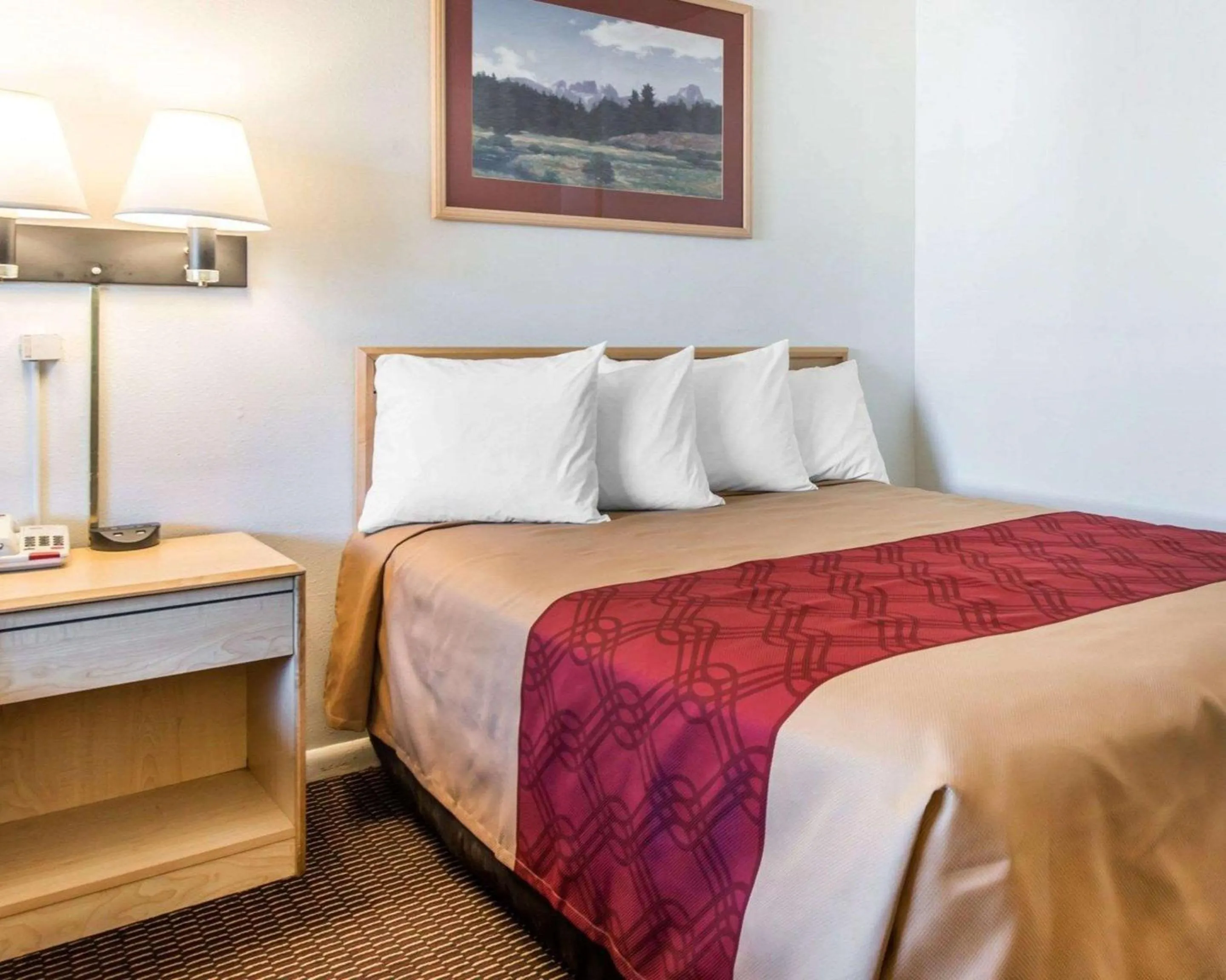 Photo of the whole room, Bed in Econo Lodge Colorado Springs Downtown