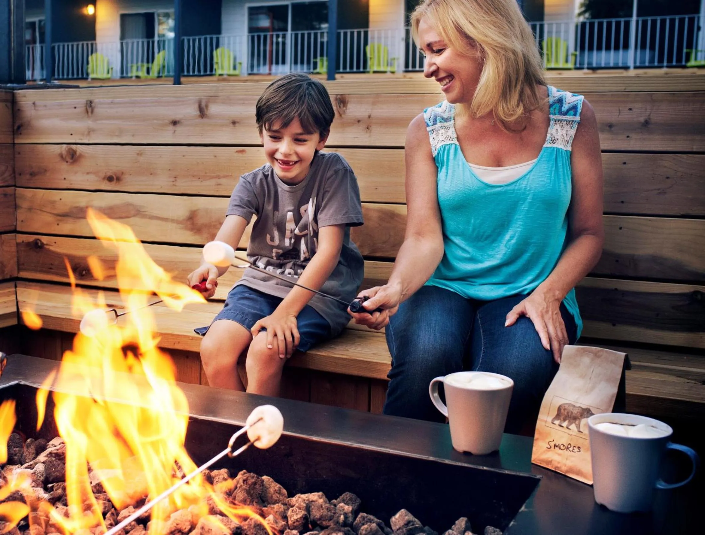 Guests in Basecamp Boulder