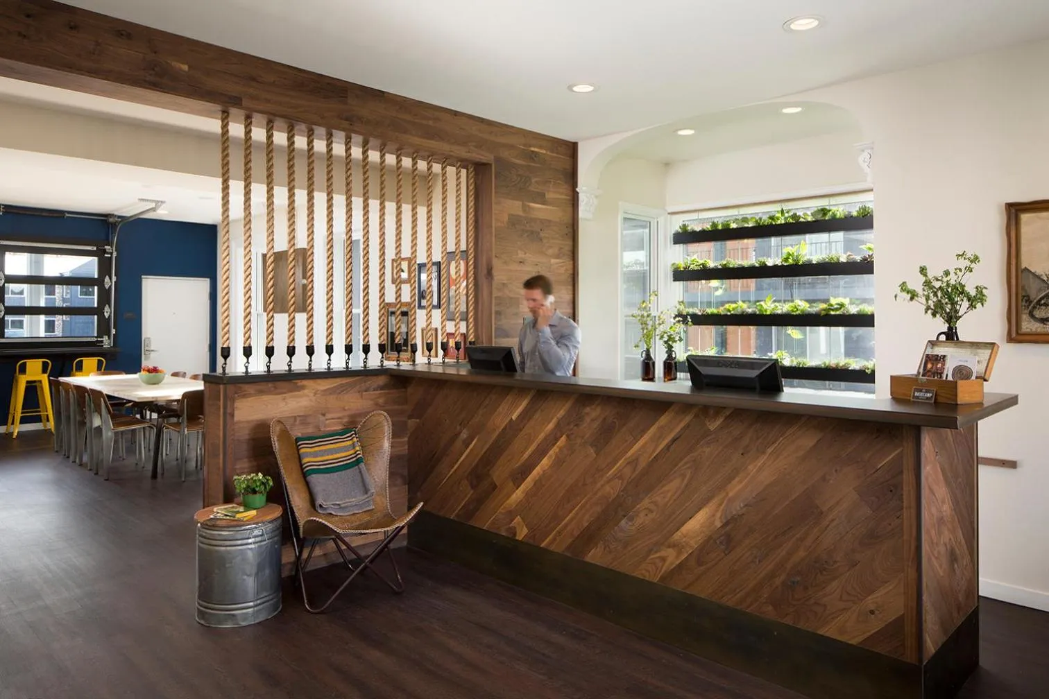 Staff in Basecamp Boulder