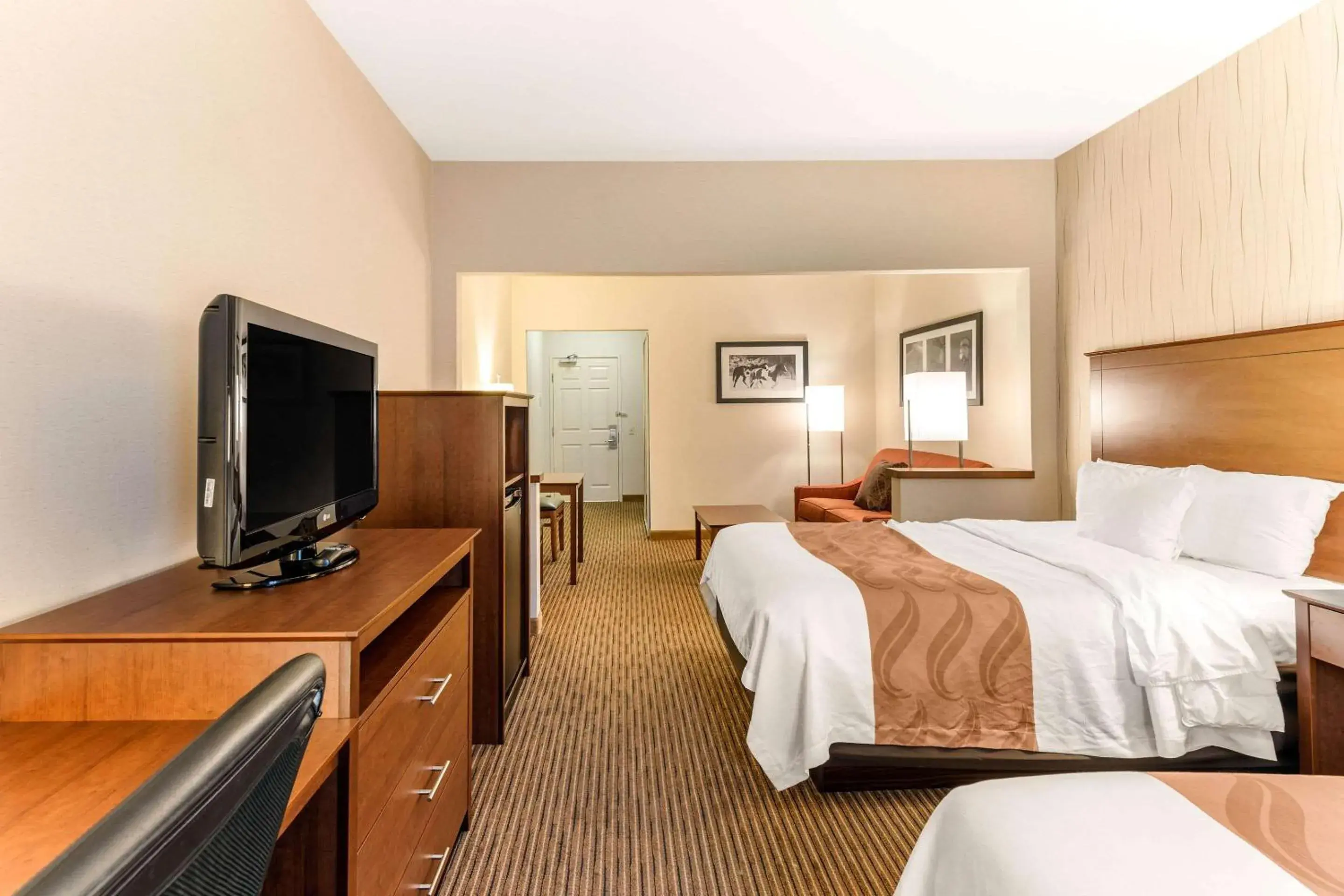 Bedroom, Bed in Quality Inn & Suites University Fort Collins Bedroom, Bed in Quality Inn & Suites University Fort Collins
