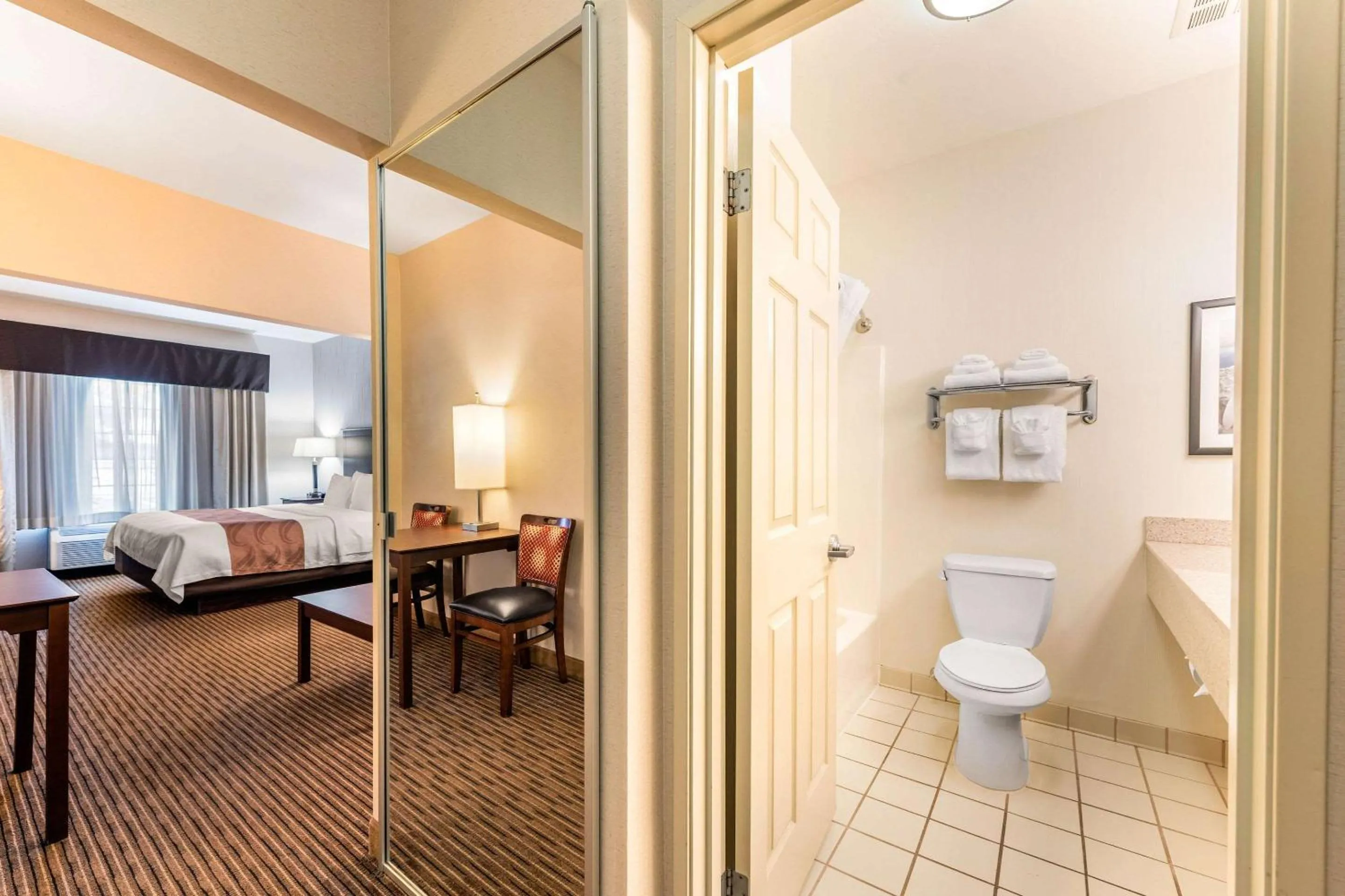 Bedroom in Quality Inn & Suites University Fort Collins