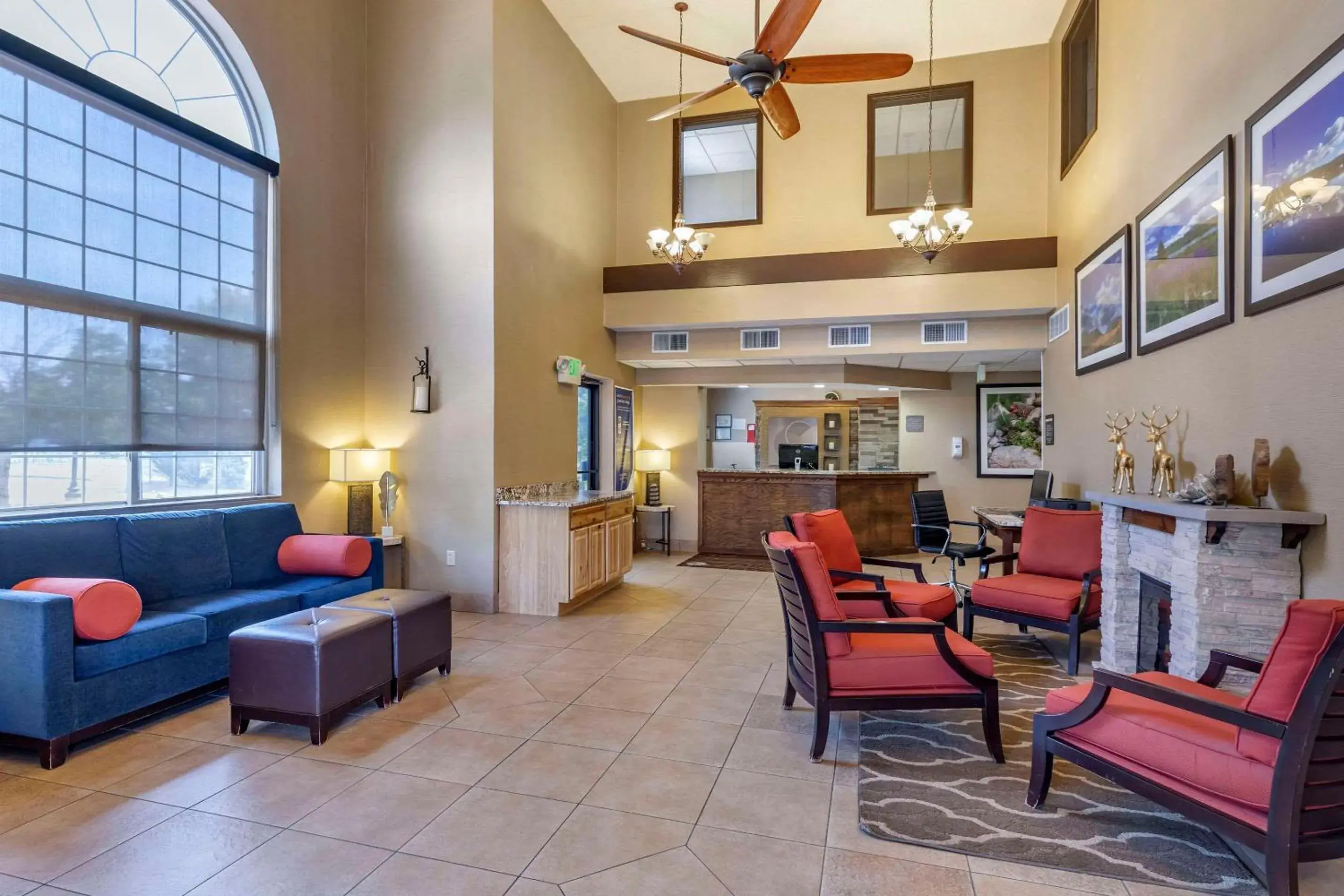 Lobby or reception in Comfort Inn Denver West Arvada Station Lobby or reception in Comfort Inn Denver West Arvada Station