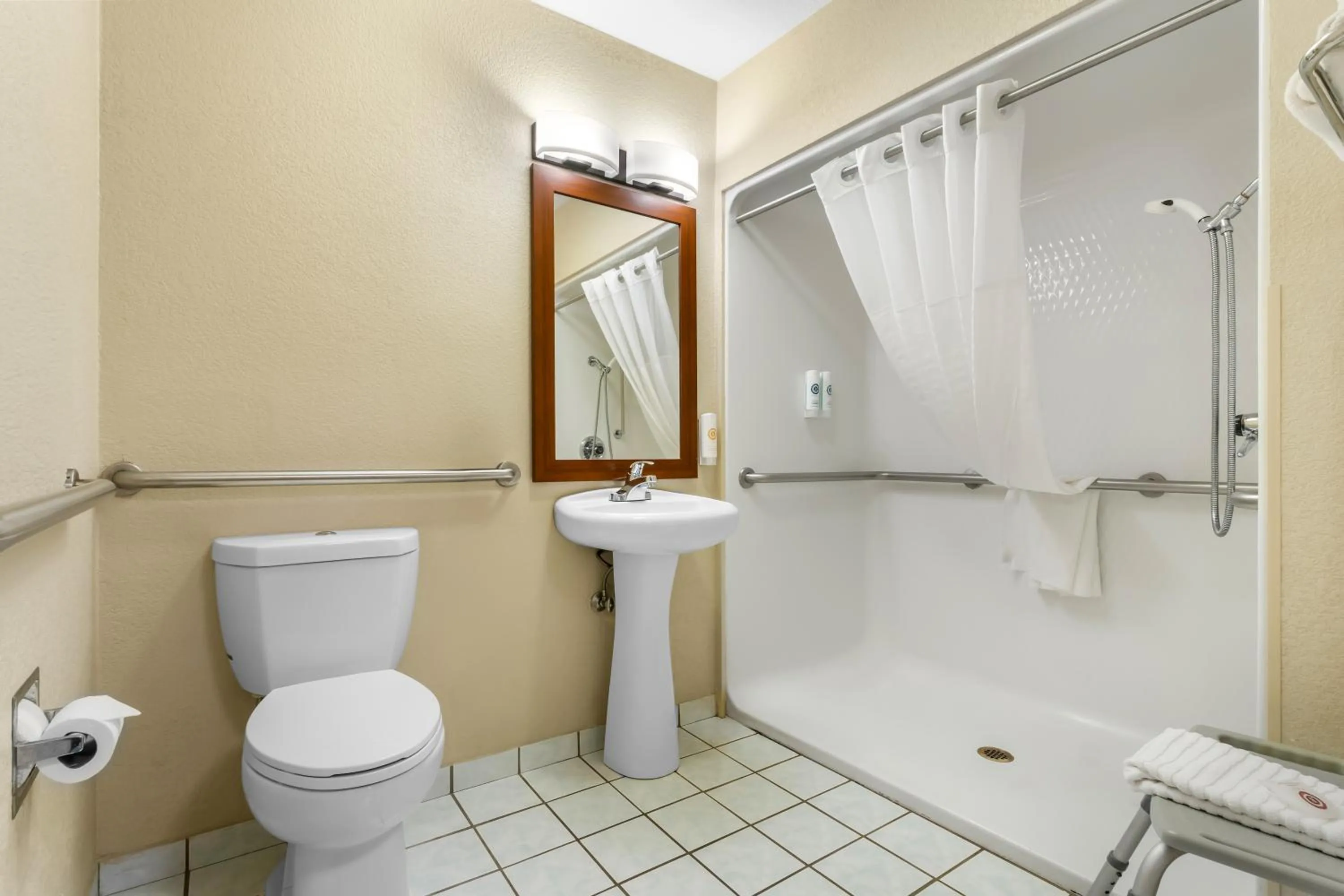 Shower in Comfort Inn & Suites Greeley