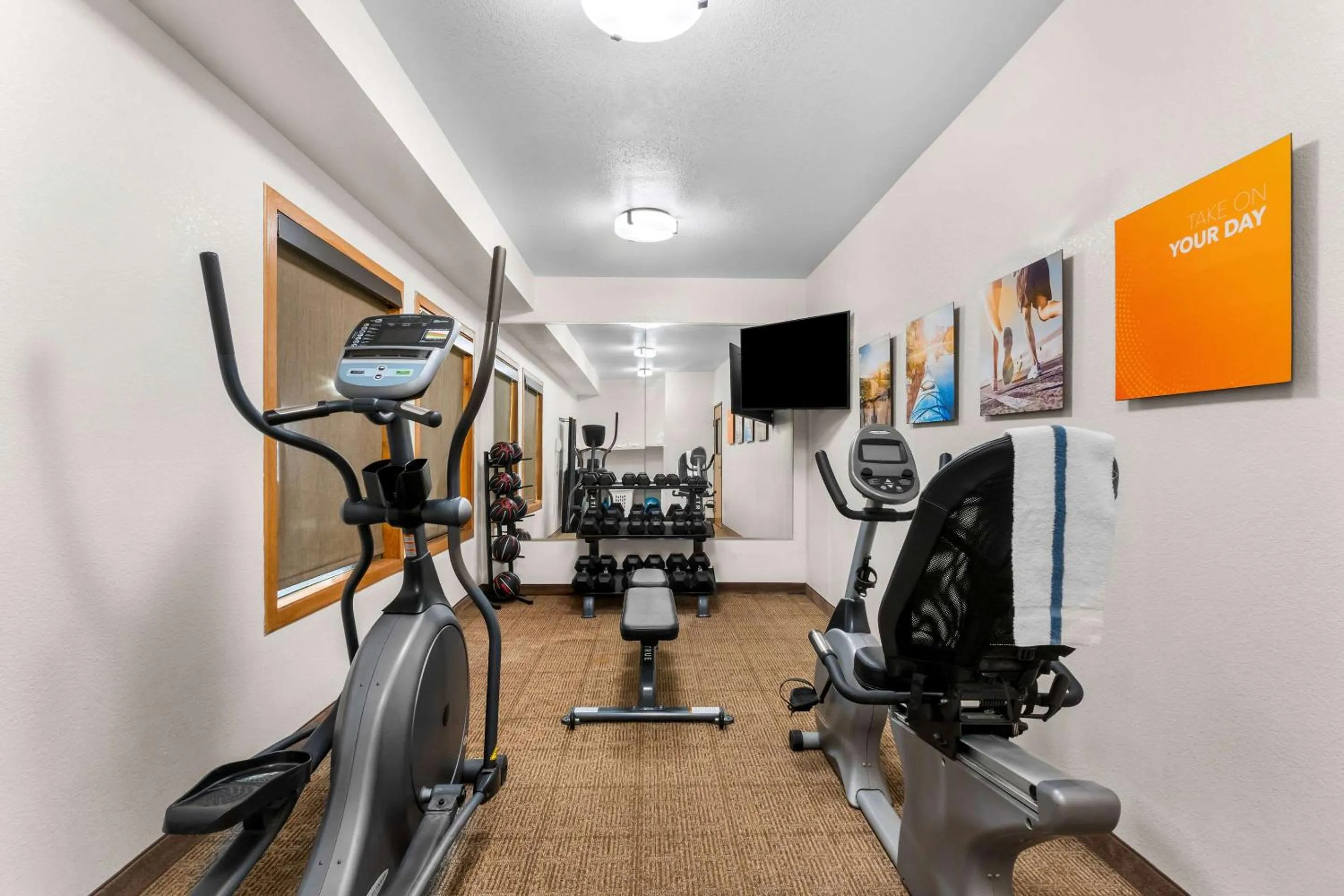 Fitness centre/facilities in Comfort Inn & Suites Greeley