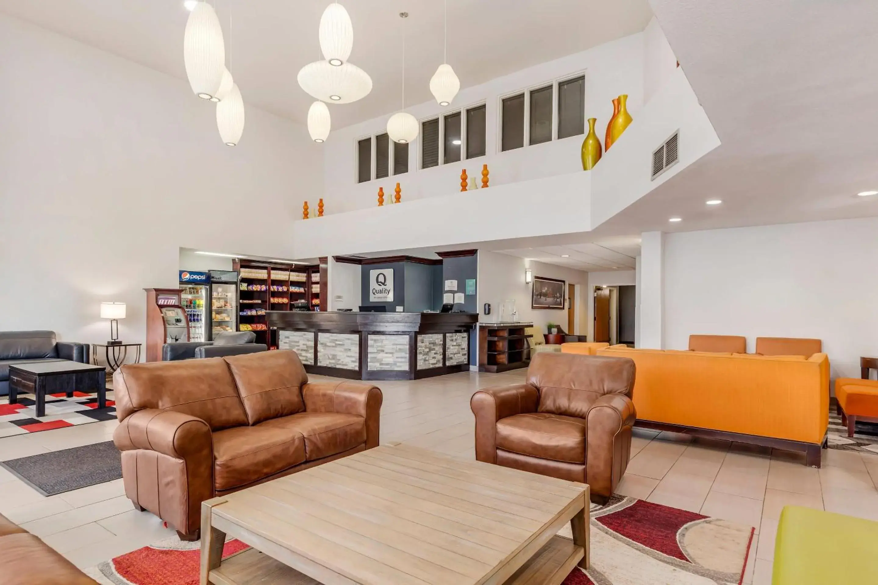 Lobby or reception in Quality Inn & Suites Denver Airport - Gateway Park Lobby or reception in Quality Inn & Suites Denver Airport - Gateway Park