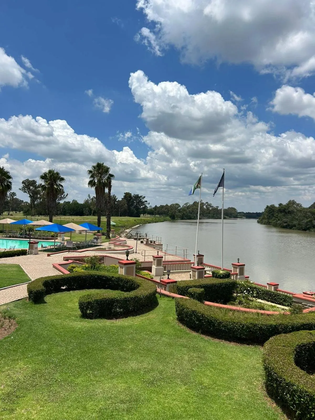 River view in Riviera on Vaal Resort
