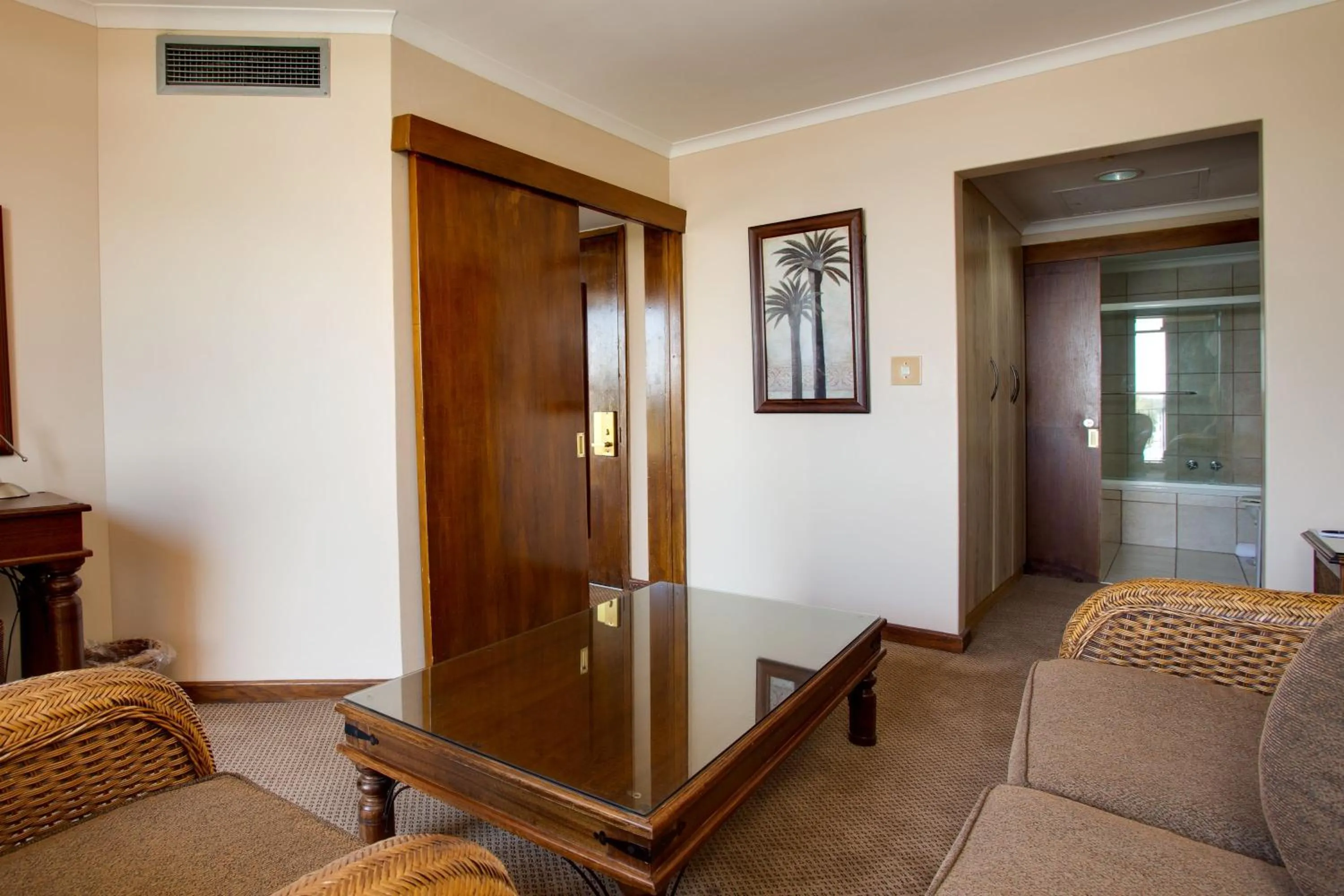 Seating area in Riviera on Vaal Resort