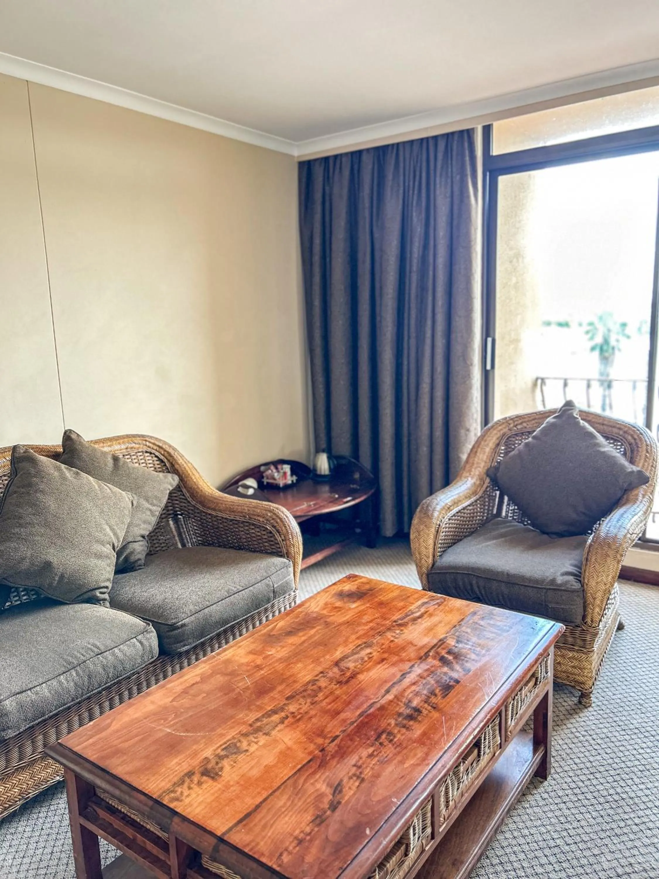 Seating area in Riviera on Vaal Resort