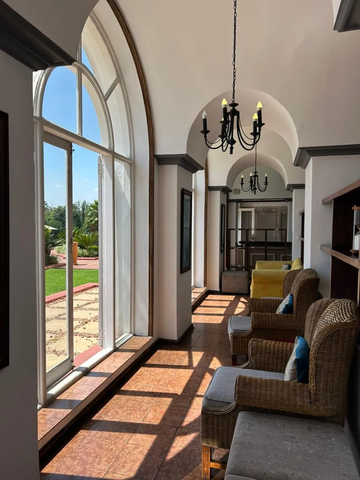 Seating area in Riviera on Vaal Resort