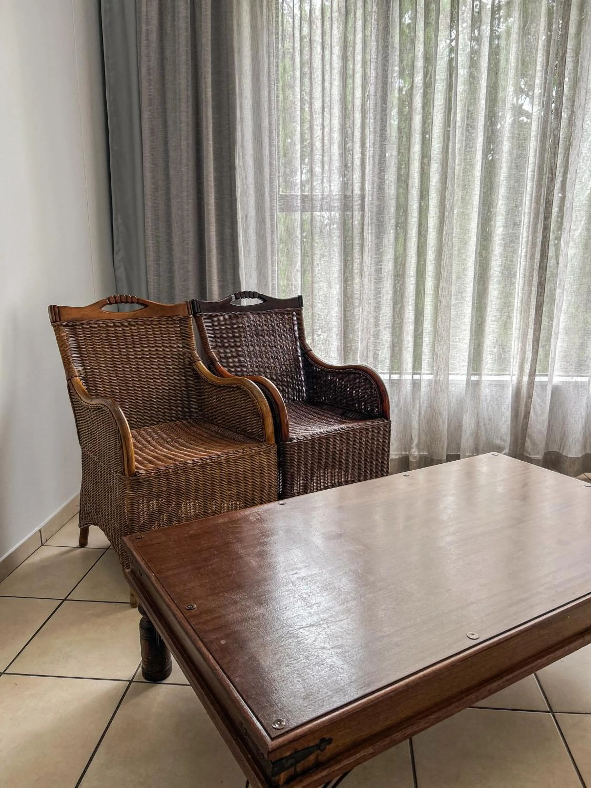 Seating area in Riviera on Vaal Resort