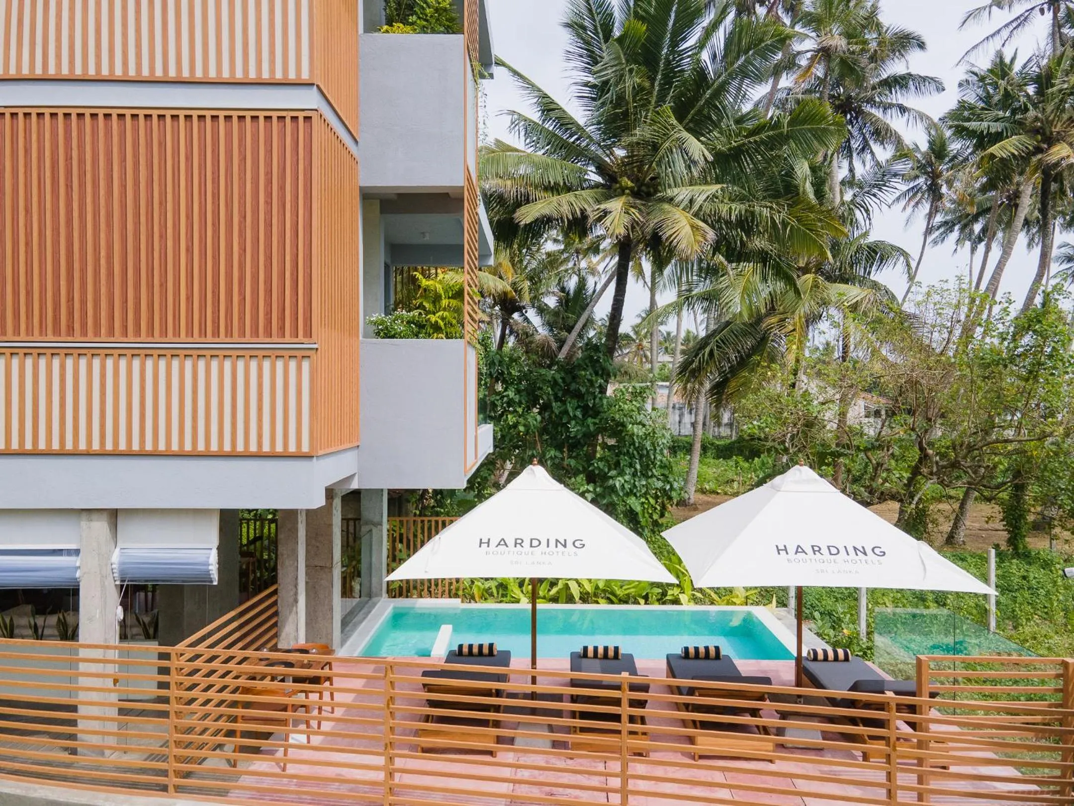 Swimming pool in Harding Boutique Hotel