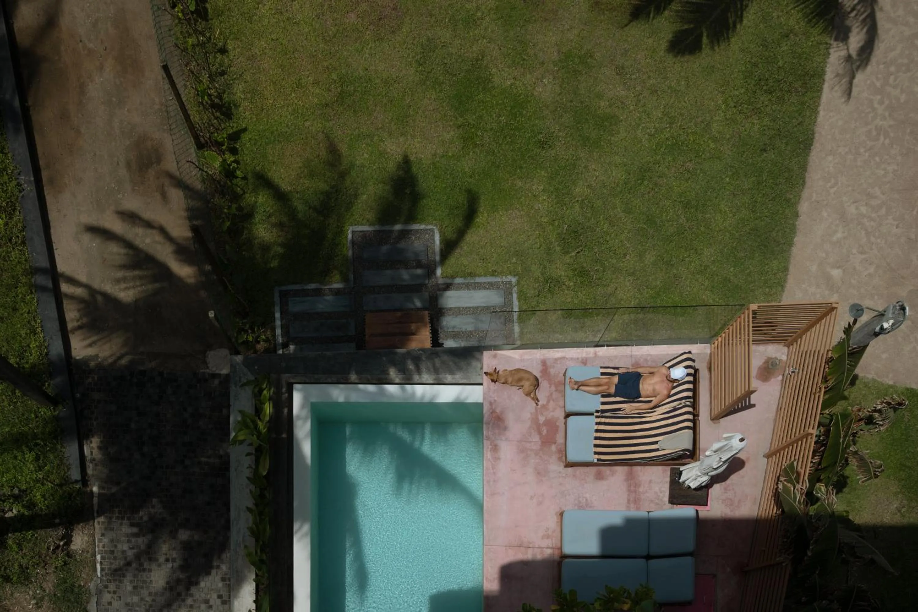 sunbed in Harding Boutique Hotel