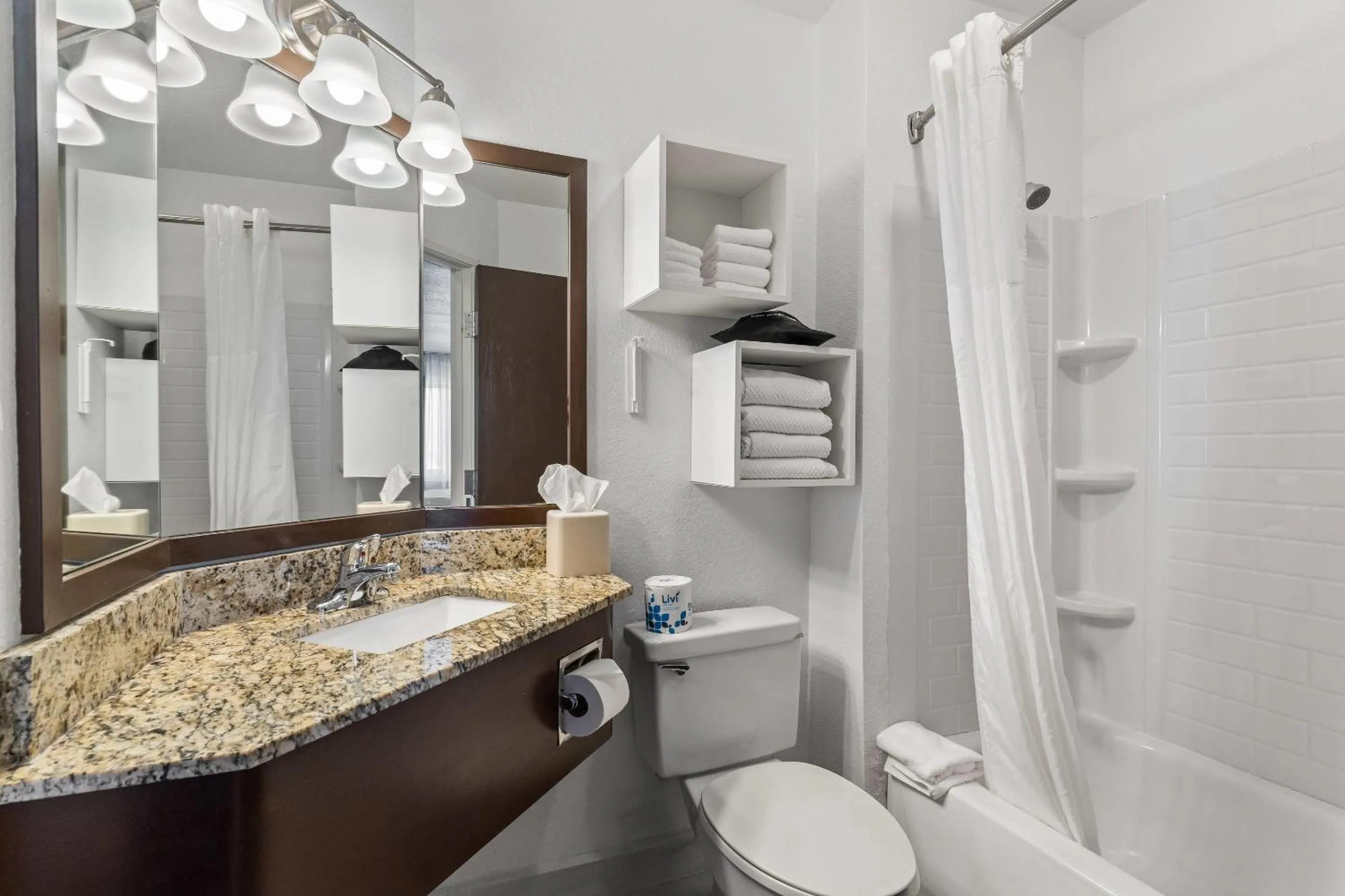 Bedroom in Quality Inn & Suites Denver International Airport