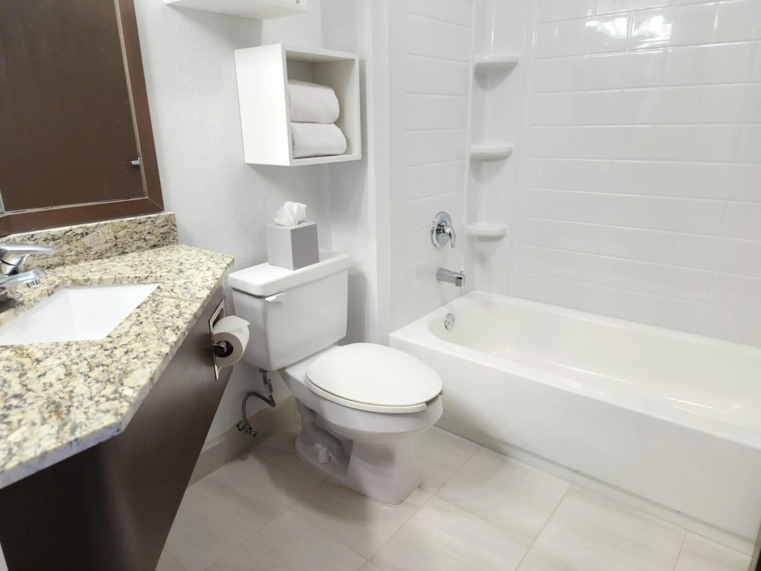 Bathroom in Quality Inn & Suites Denver International Airport