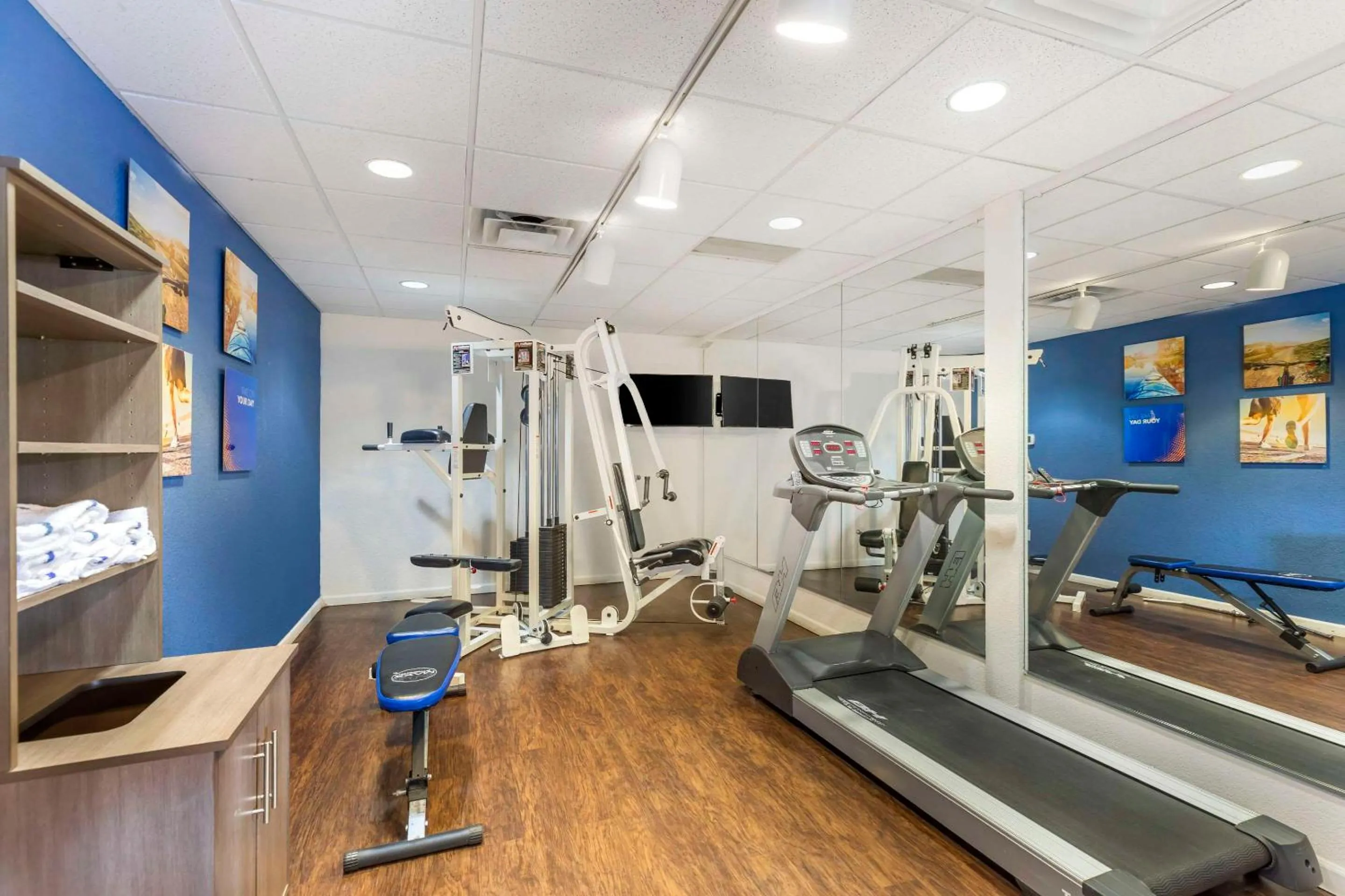 Fitness centre/facilities in Comfort Suites Longmont