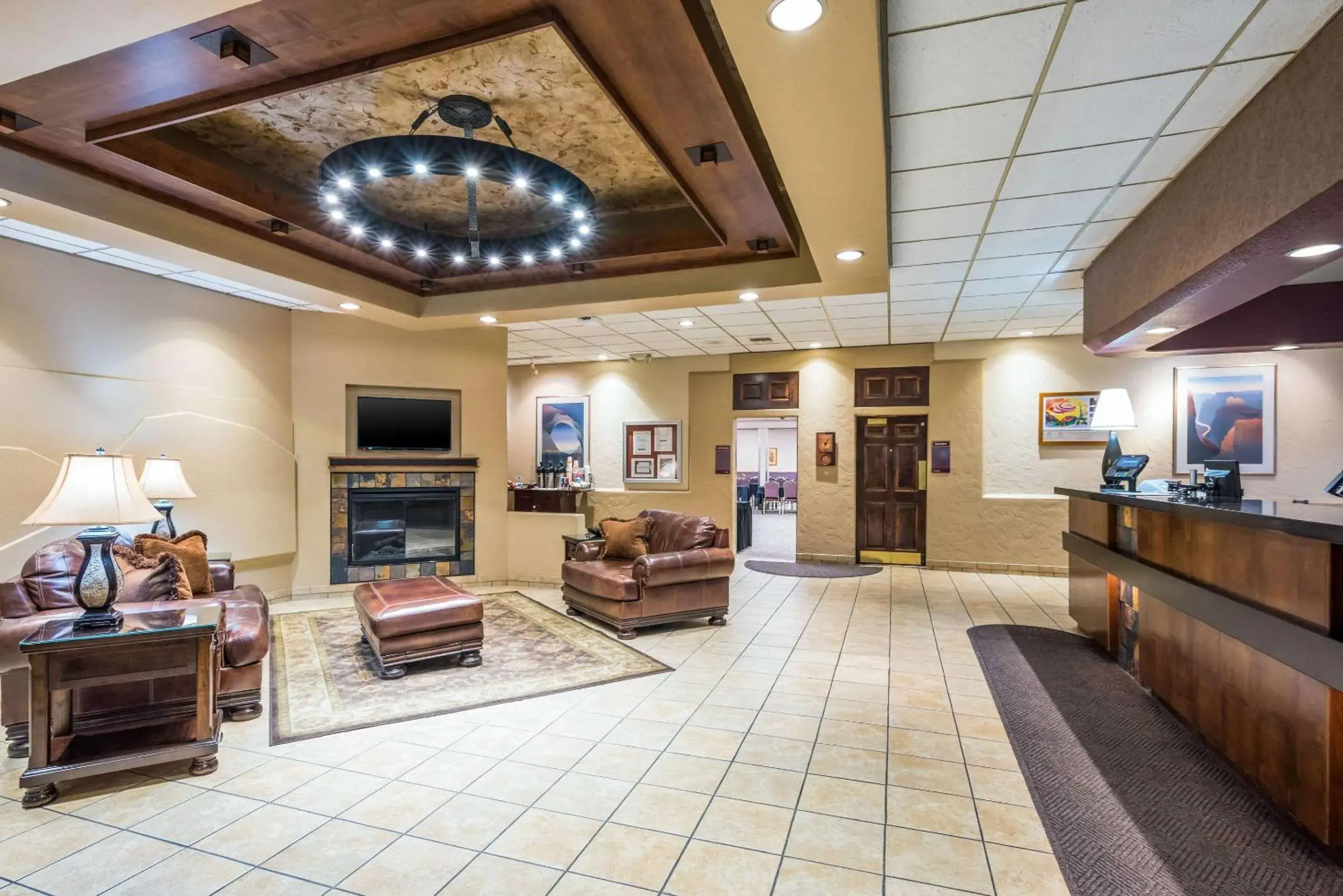 Lobby or reception in Clarion Inn Grand Junction Airport Lobby or reception in Clarion Inn Grand Junction Airport