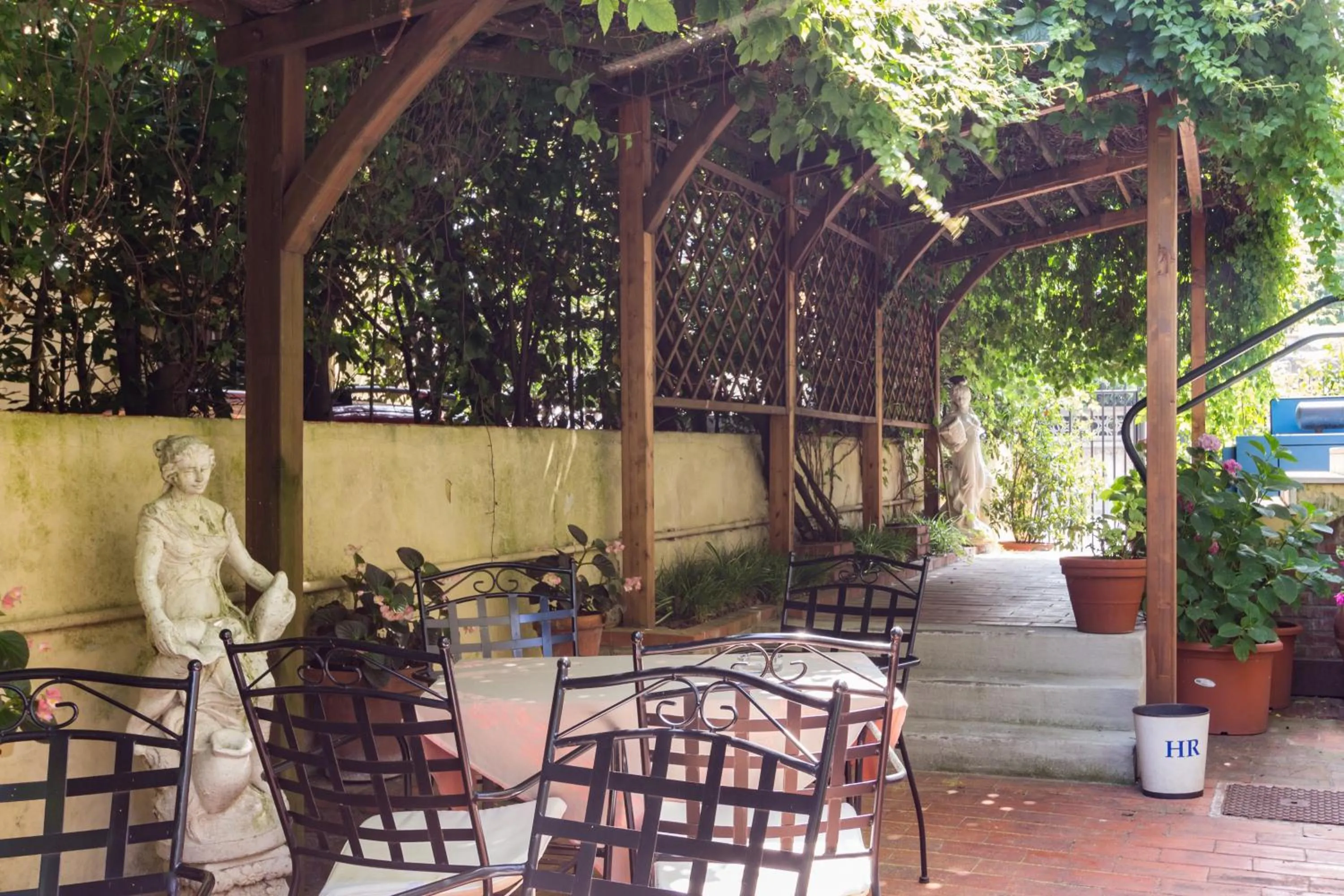 Garden in Hotel Roma