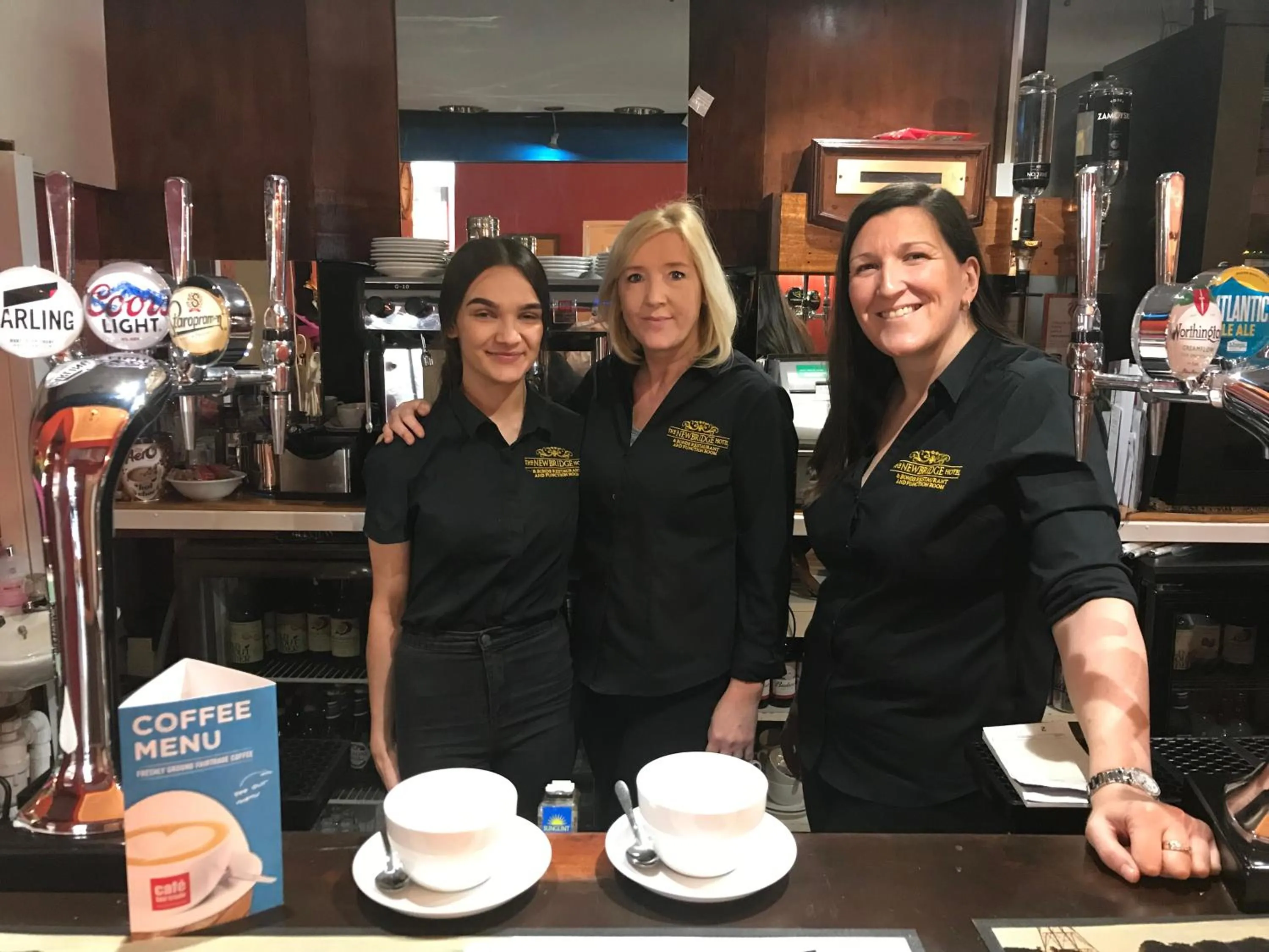 Staff in The Newbridge Hotel