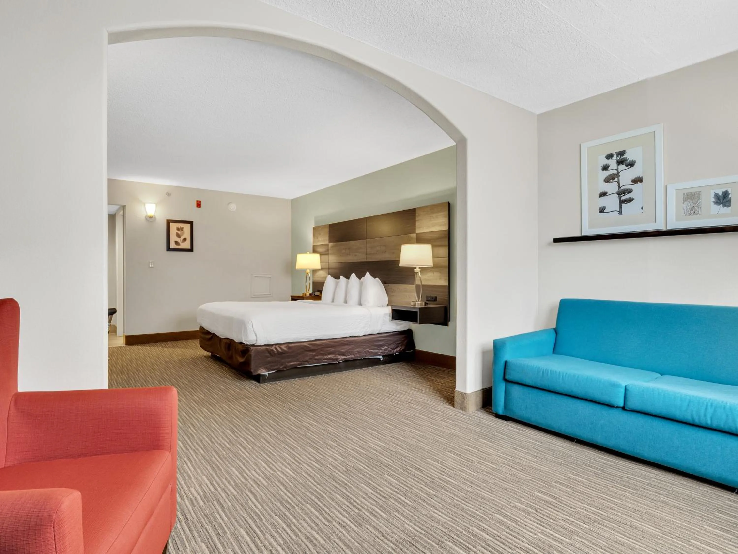 Bedroom, Bed in Country Inn & Suites by Radisson Rehoboth Beach - Dewey
